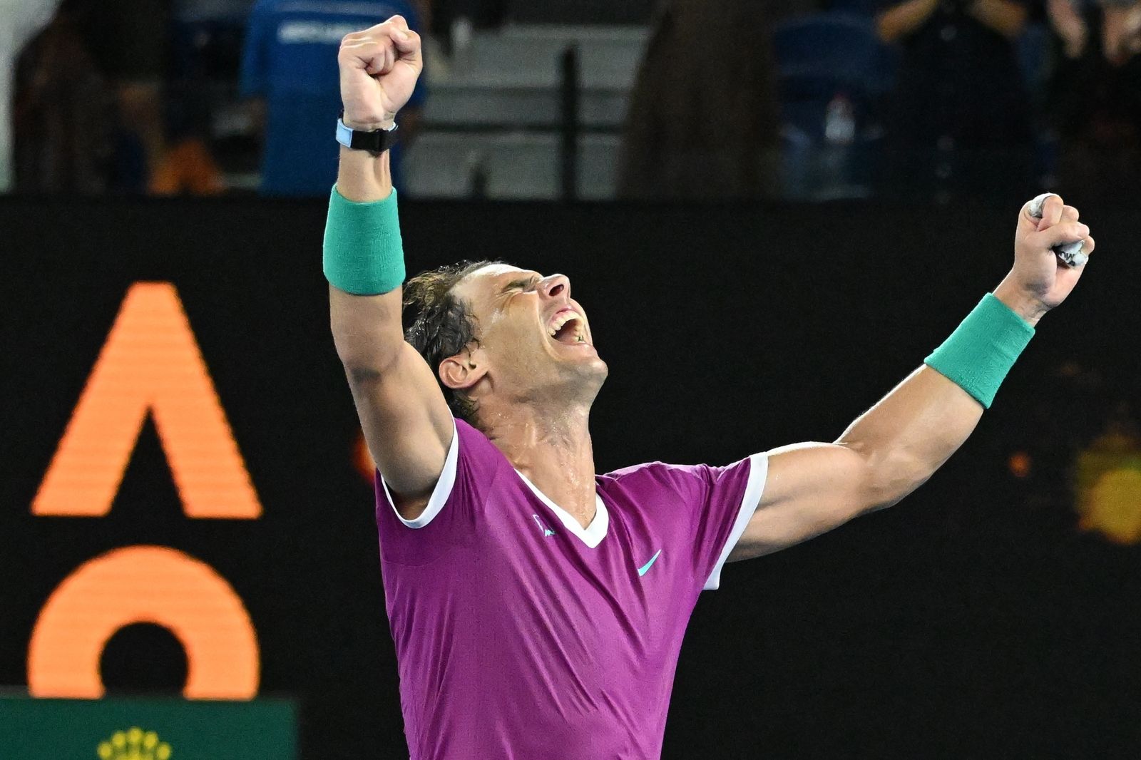 Las imágenes del histórico triunfo de Nadal sobre Medvedev (y 8)