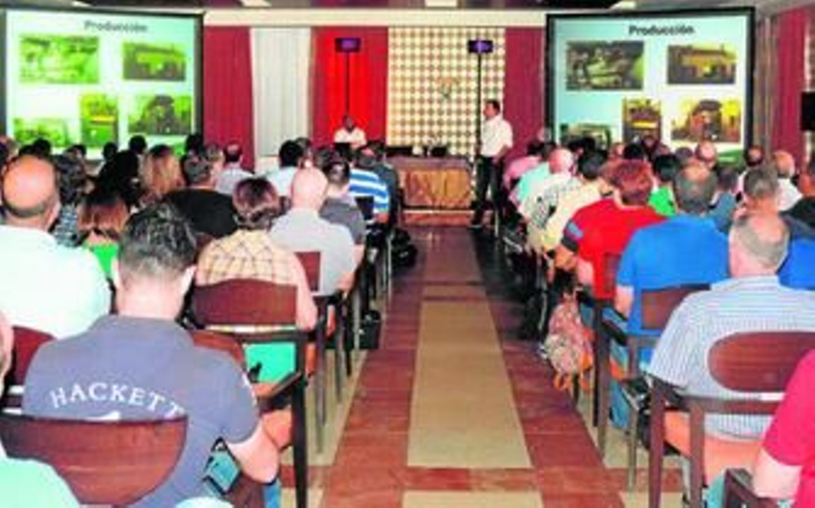 El encargado de dar a conocer el nuevo producto de SAPEC Agro fue Franck Hennequart, ingeniero en Biología Marina y Biotecnología.