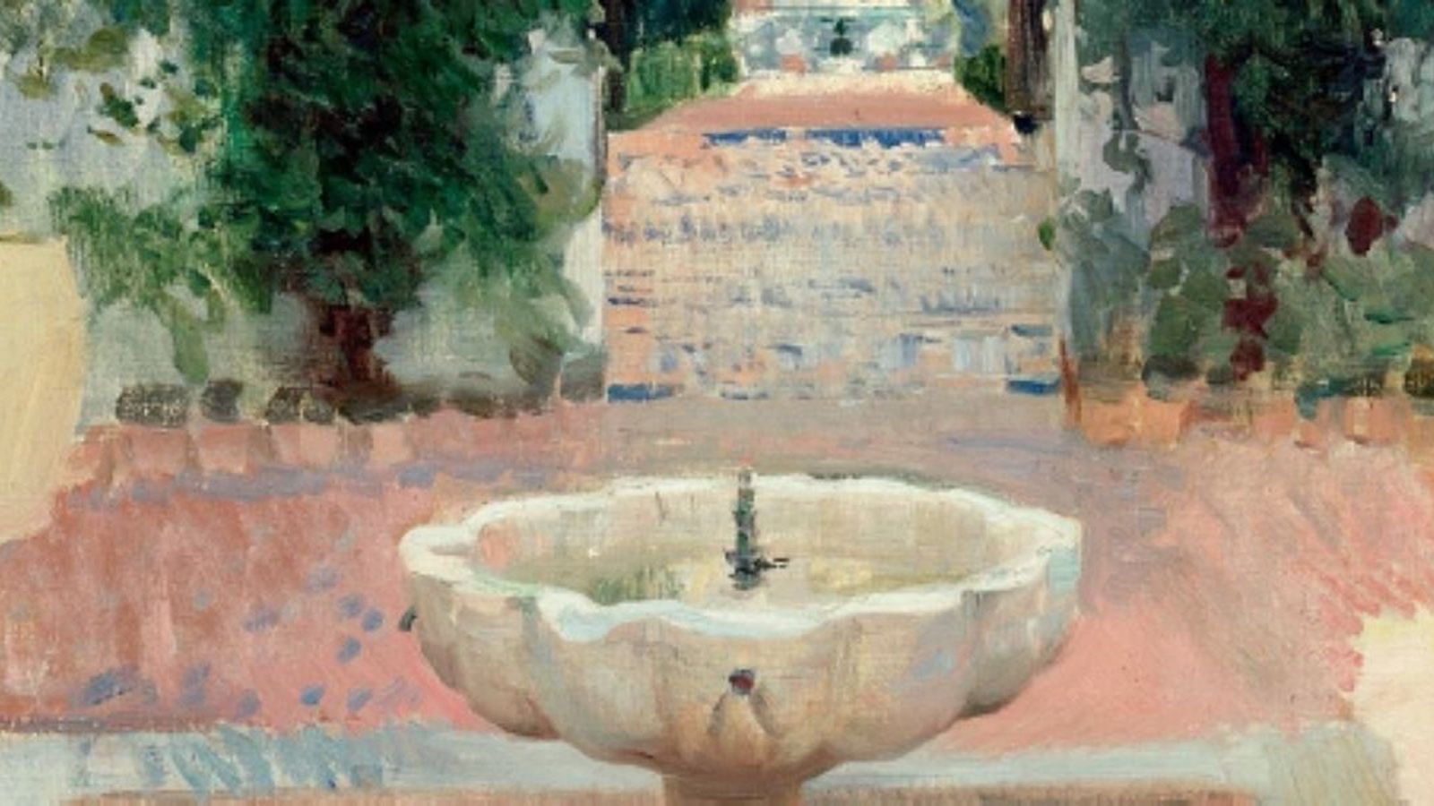 ‘Sorolla en el Alcázar de Sevilla’