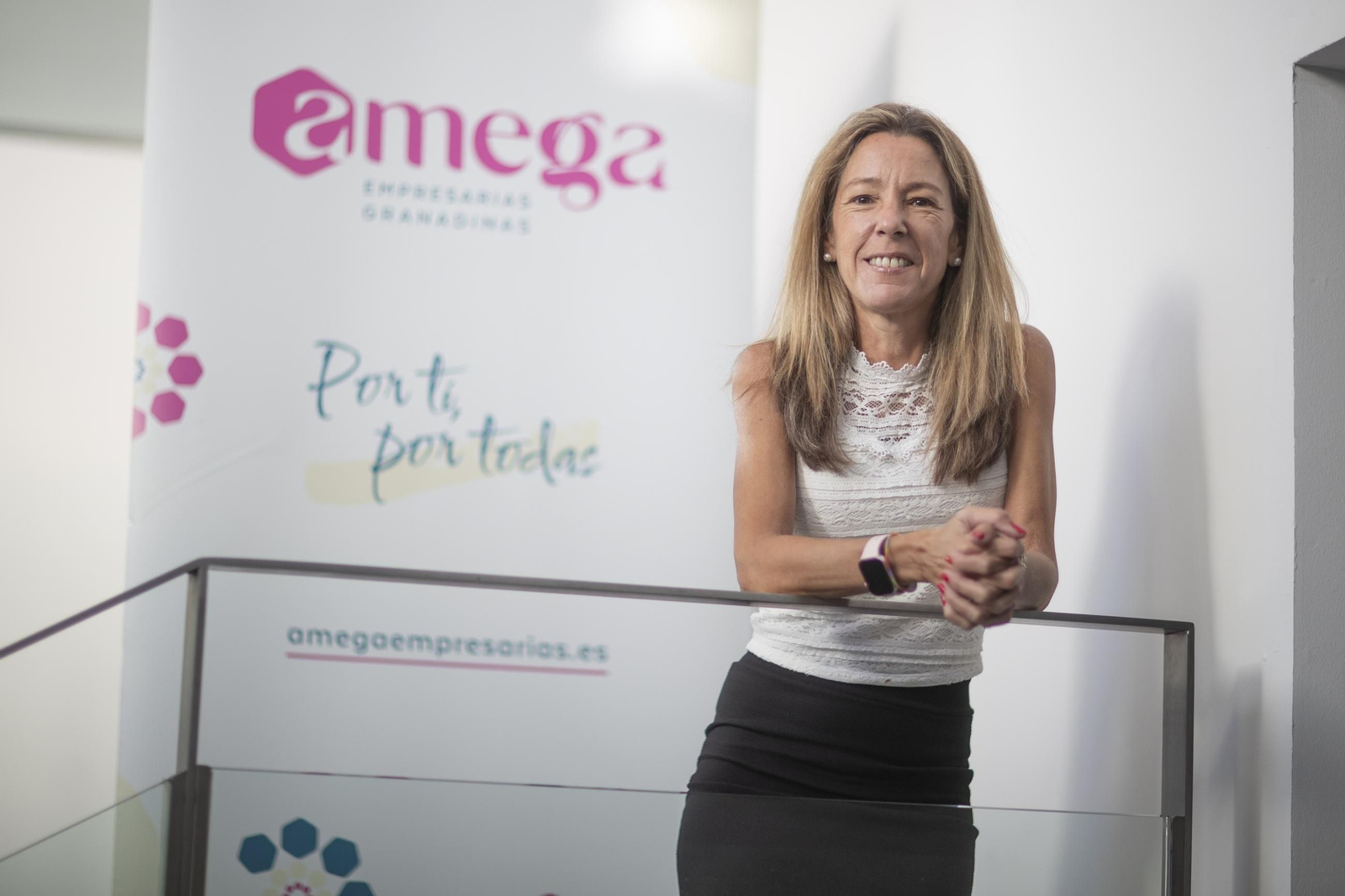 Carmen Gómez Vélez, la nueva presidenta de la Asociación de Mujeres Empresarias de Granada.