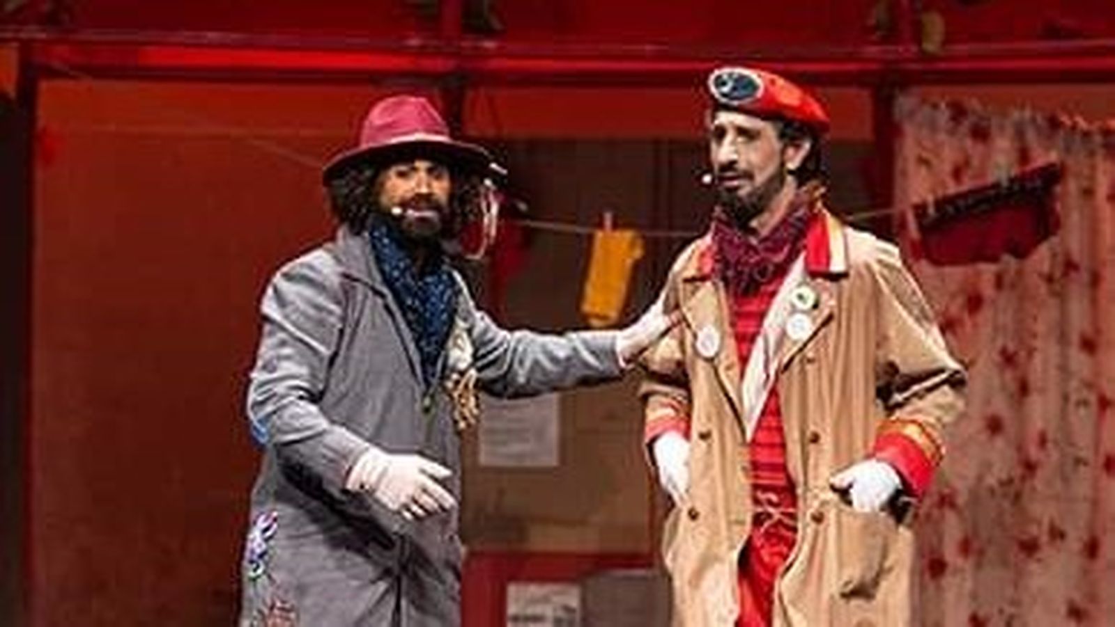 José y Locky, los personajes de la tragicomedia musical 'Flamencólico-La Parada'.