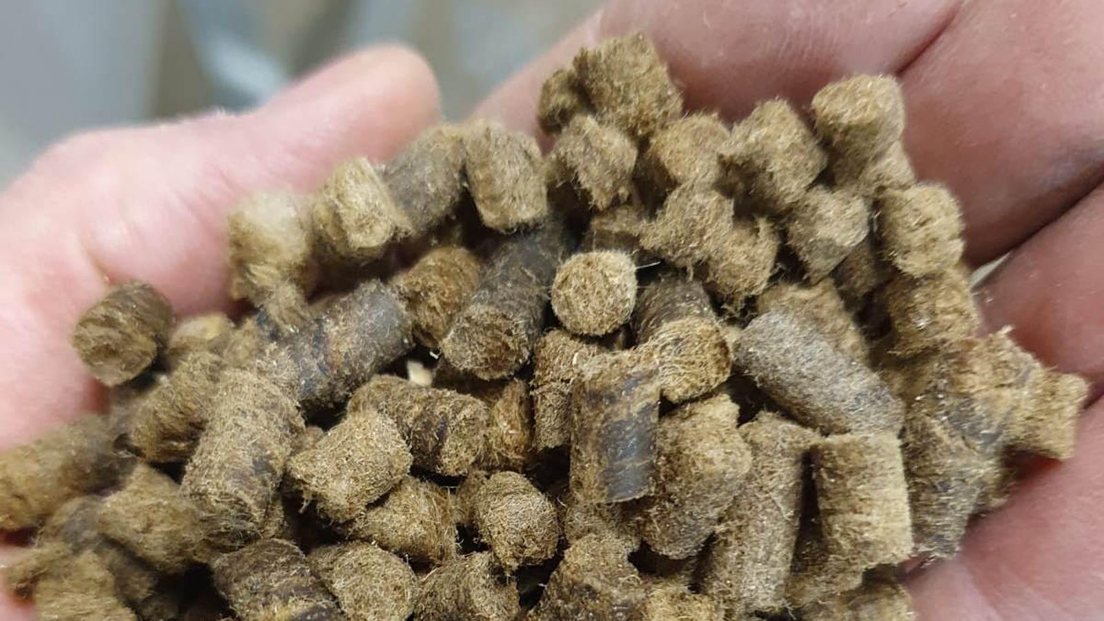 Pellets como fertilizantes.