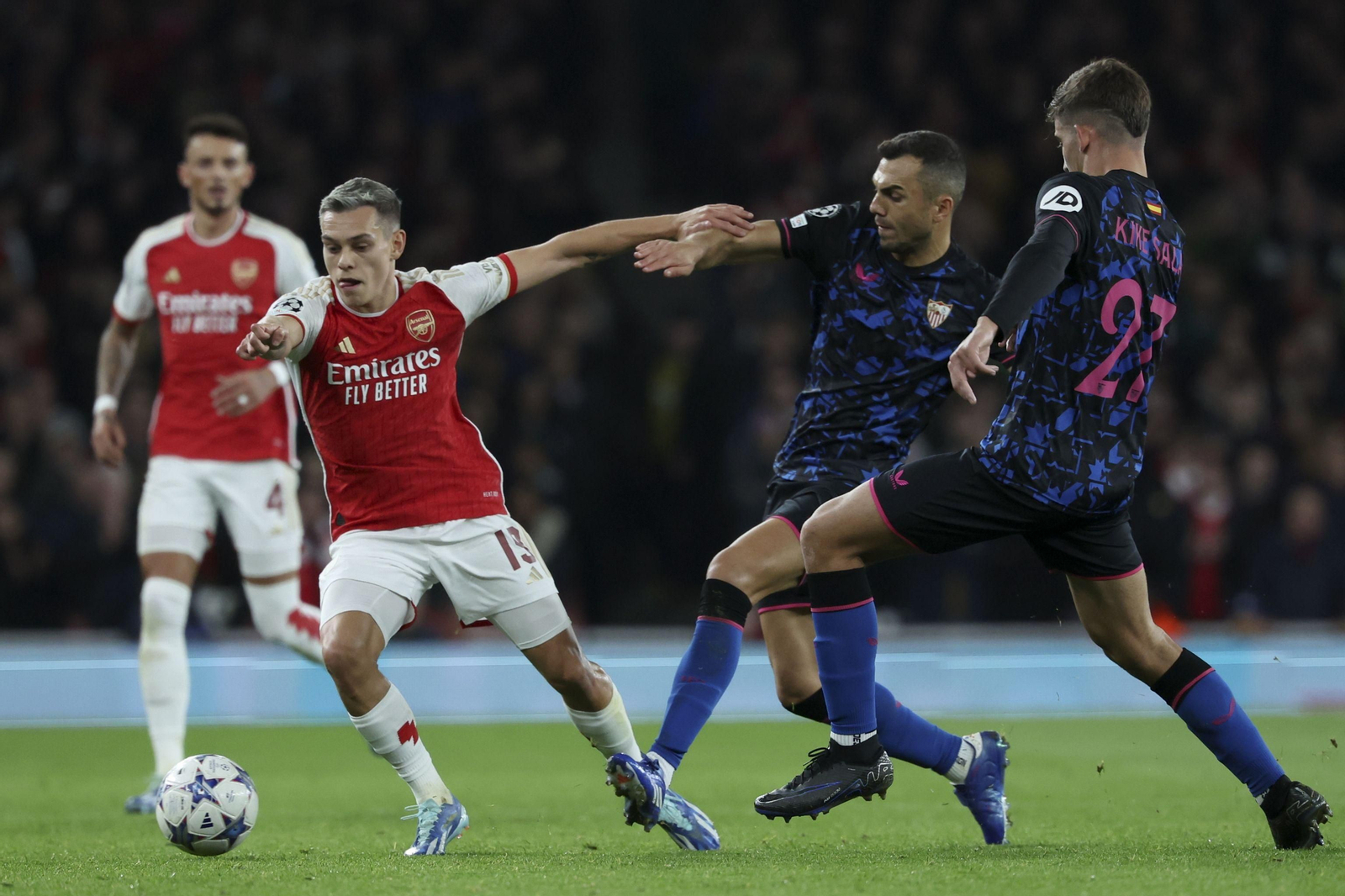 Las fotos del Arsenal-Sevilla de Champions