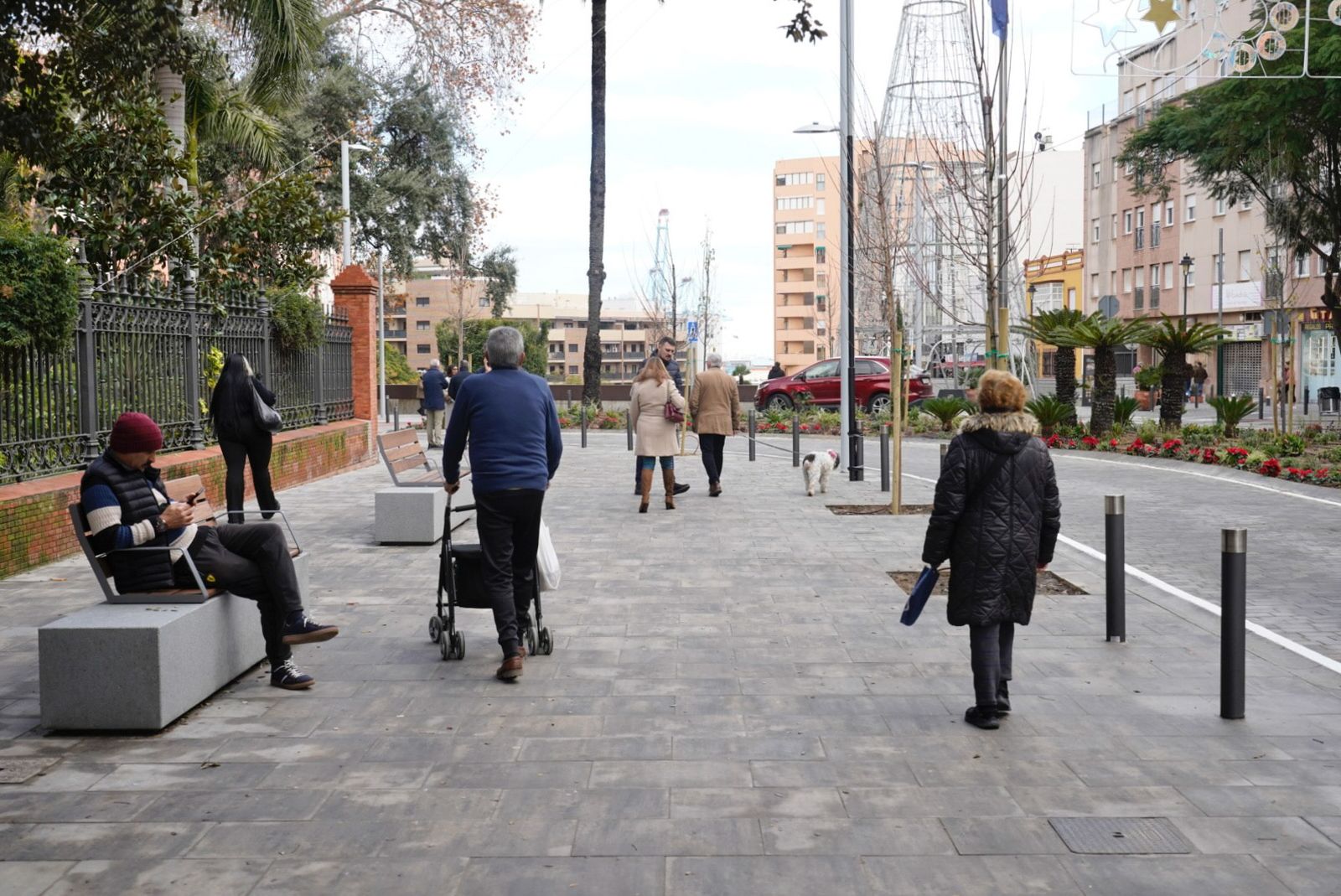 Las fotos de la reapertura al tráfico de la avenida Blas Infante de Algeciras