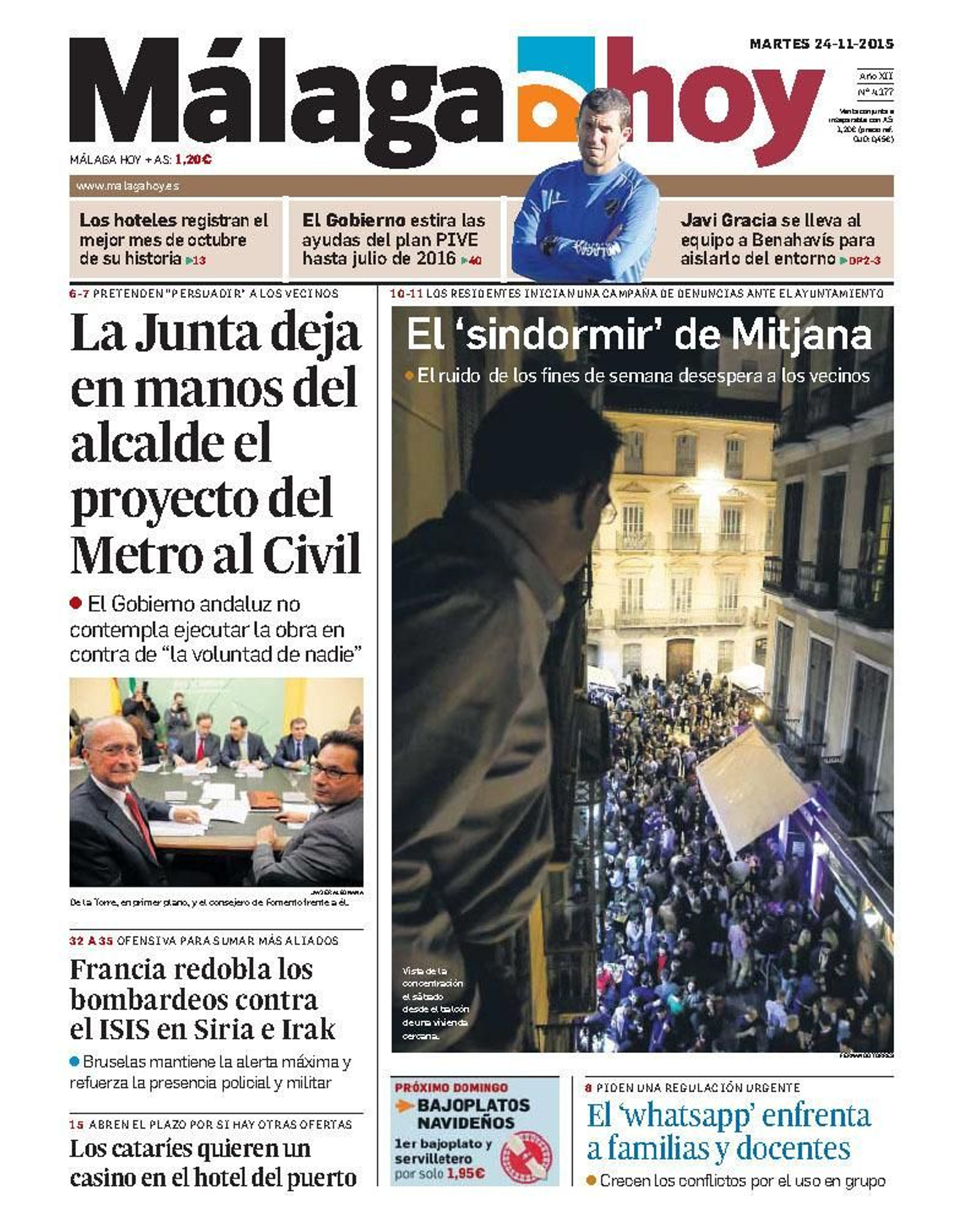 Nueva reunión.  La Consejería de Fomento expresa su intención de no hacer la obra “en contra de nadie”.
