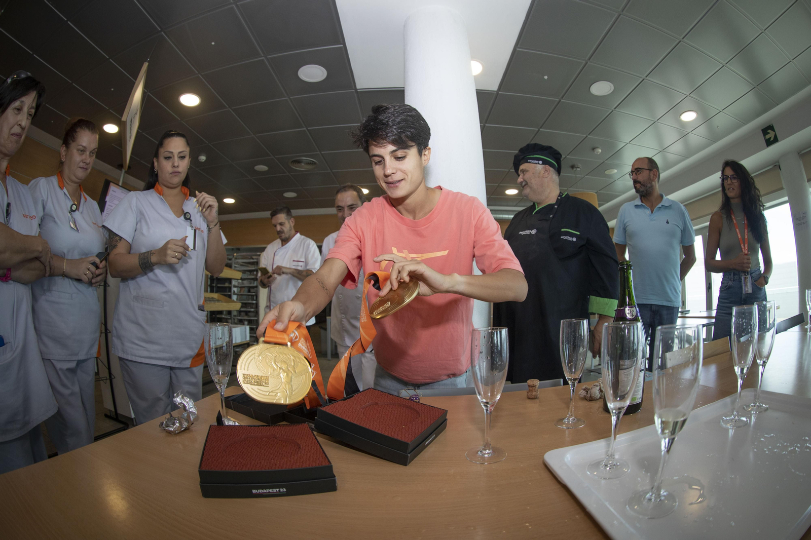 La imágenes de María Pérez en el CAR de Sierra Nevada