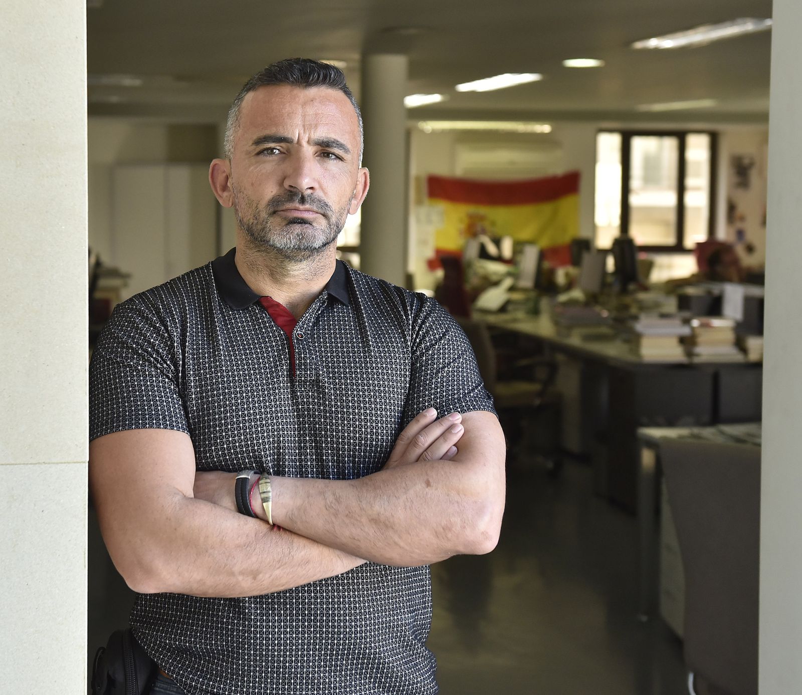 David Ramírez, en la redacción de 'Diario de Sevilla'.