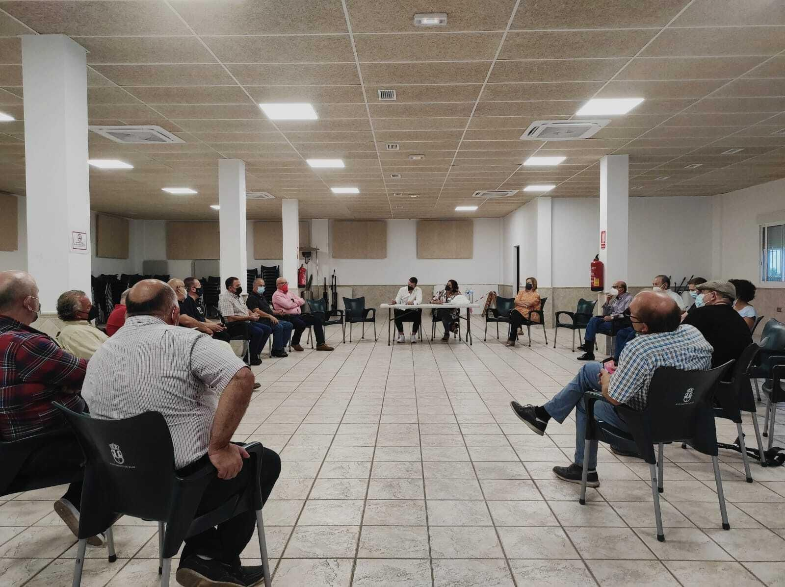 Momento de la reunión.