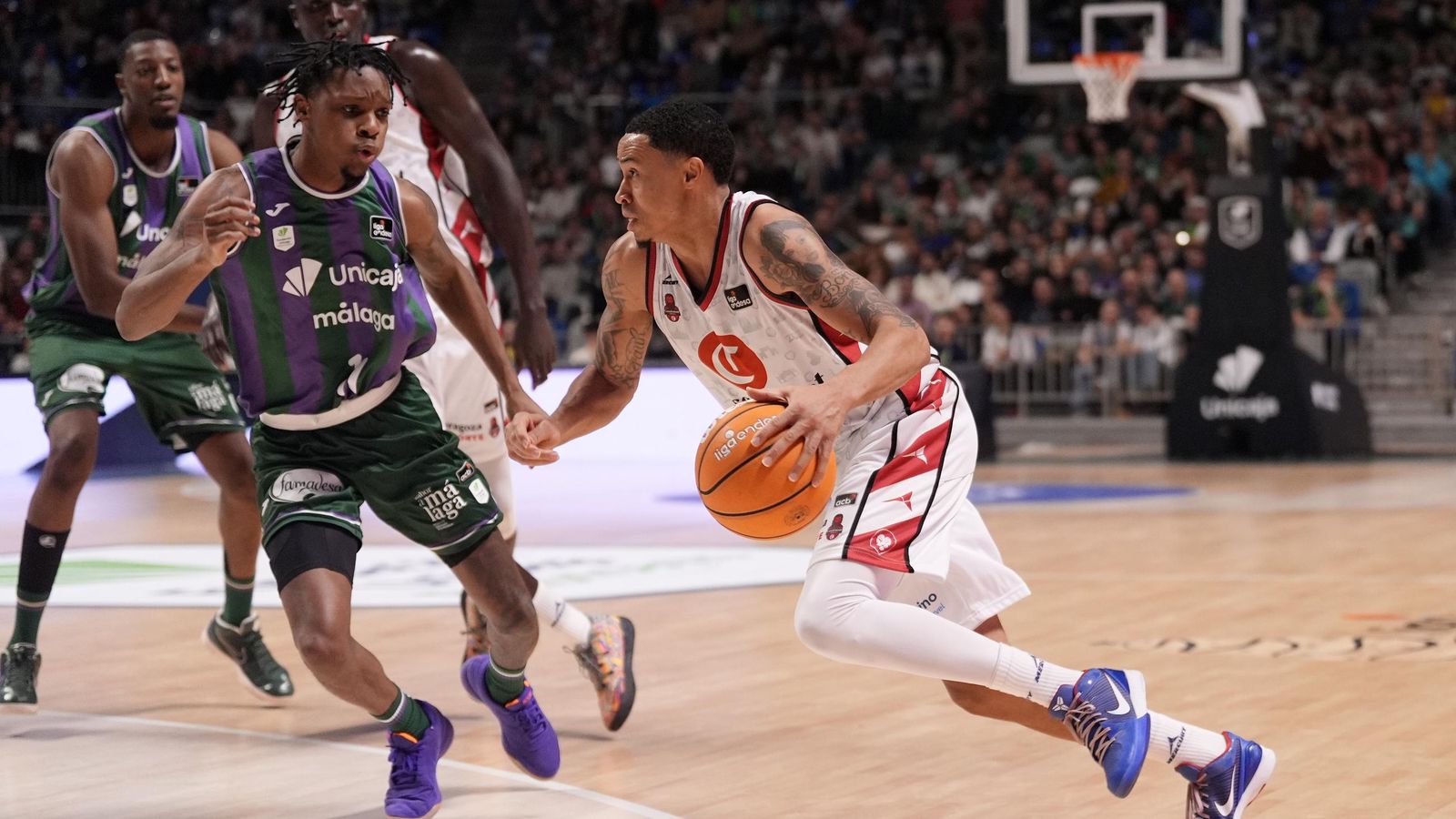 El Unicaja-Casademont Zaragoza, en fotos