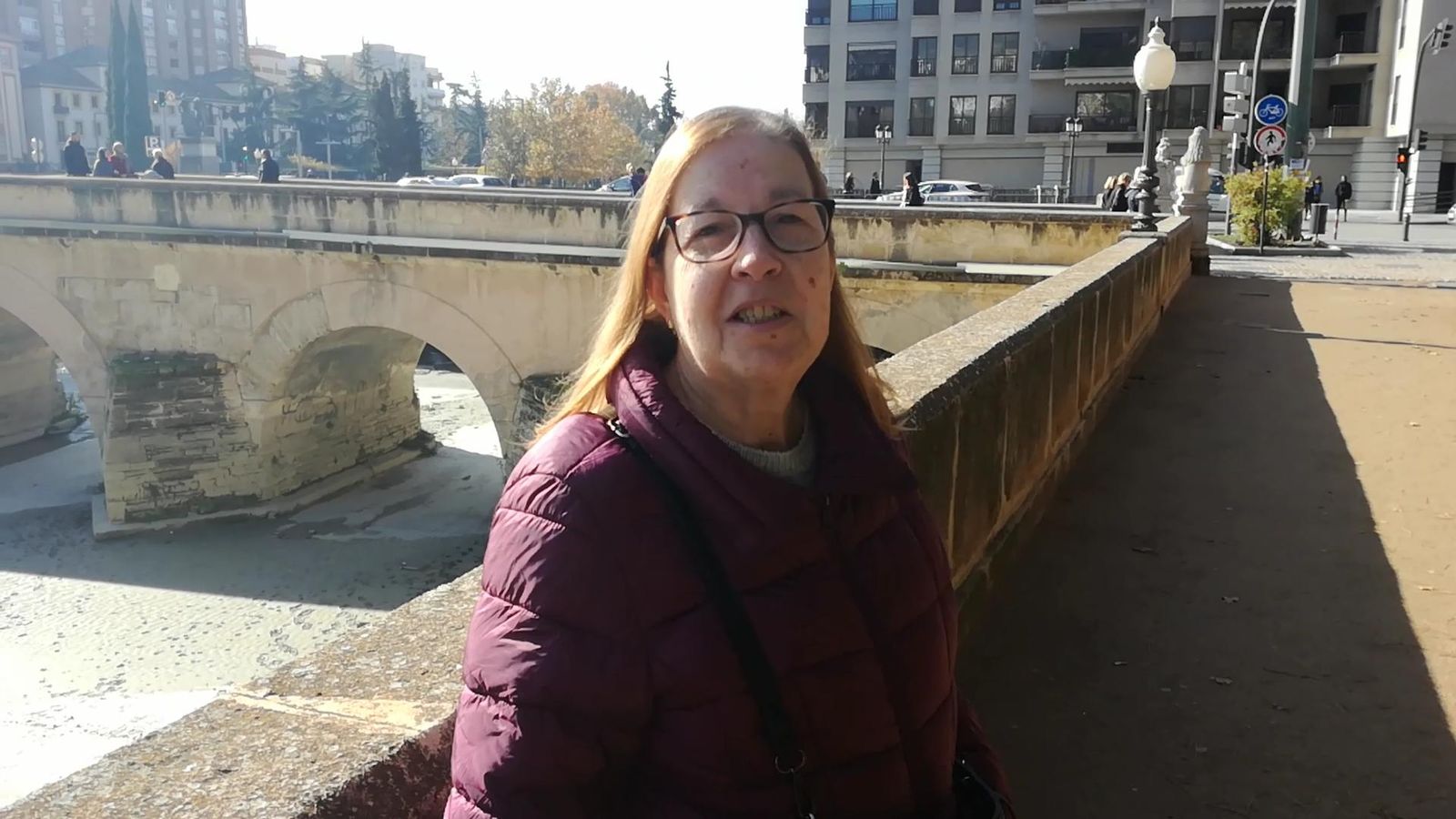 Mercedes, vecina de 66 años.