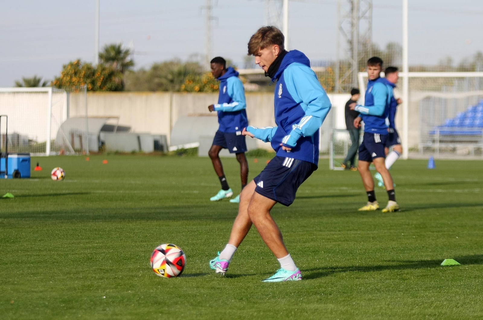 Entrenamiento del Recreativo de Huelva en imágenes