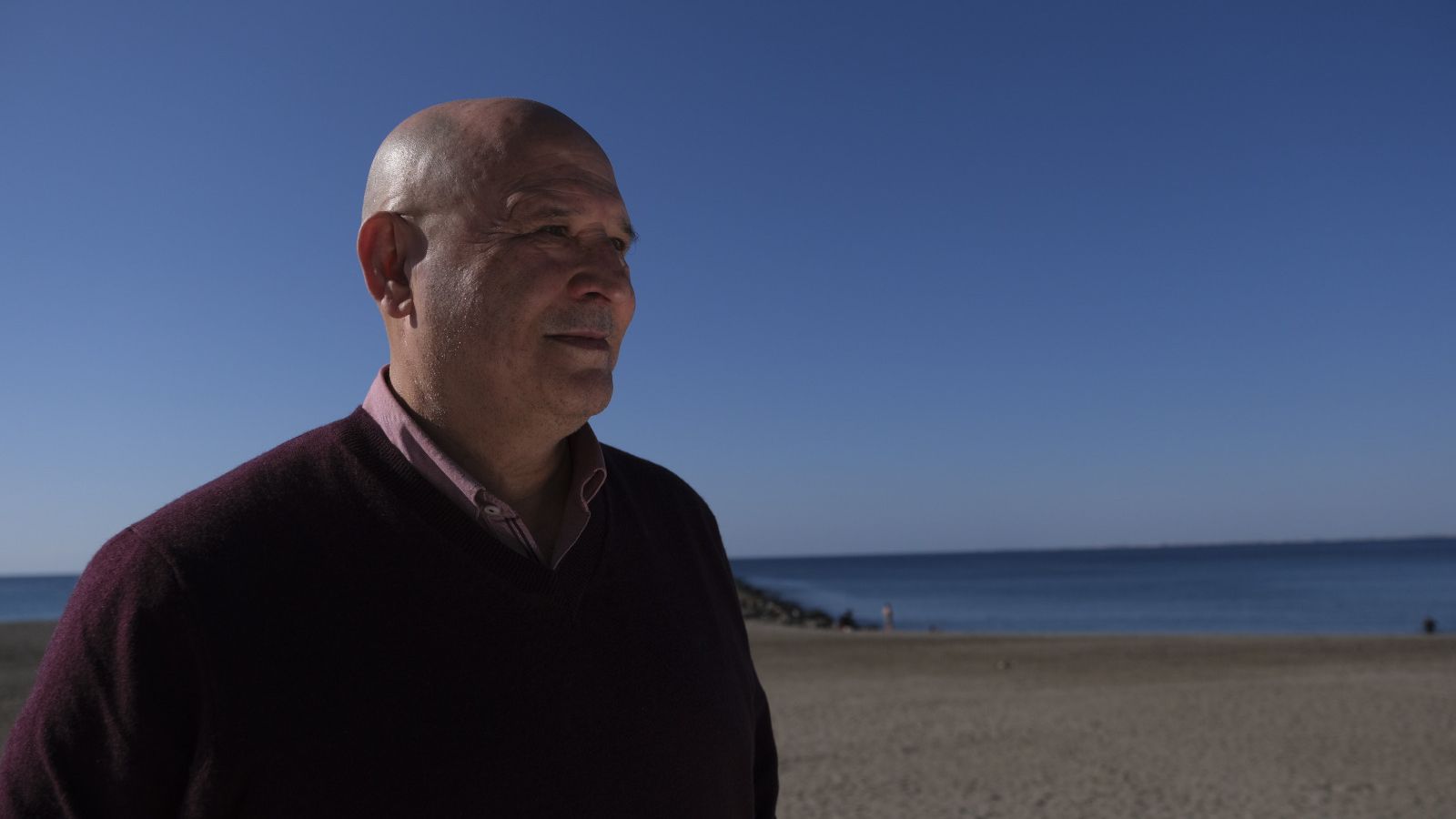 Domingo Díaz del Peral durante la entrevista con Diario de Almería.