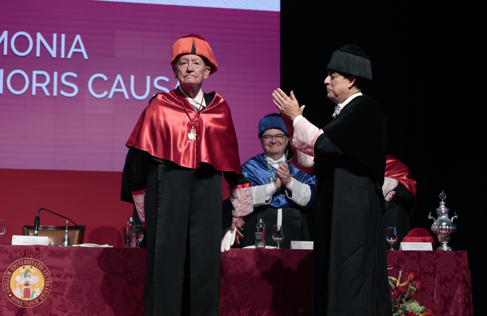 La investidura de Rafael Escudero  como Doctor Honoris Causa por la Universidad de Sevilla.