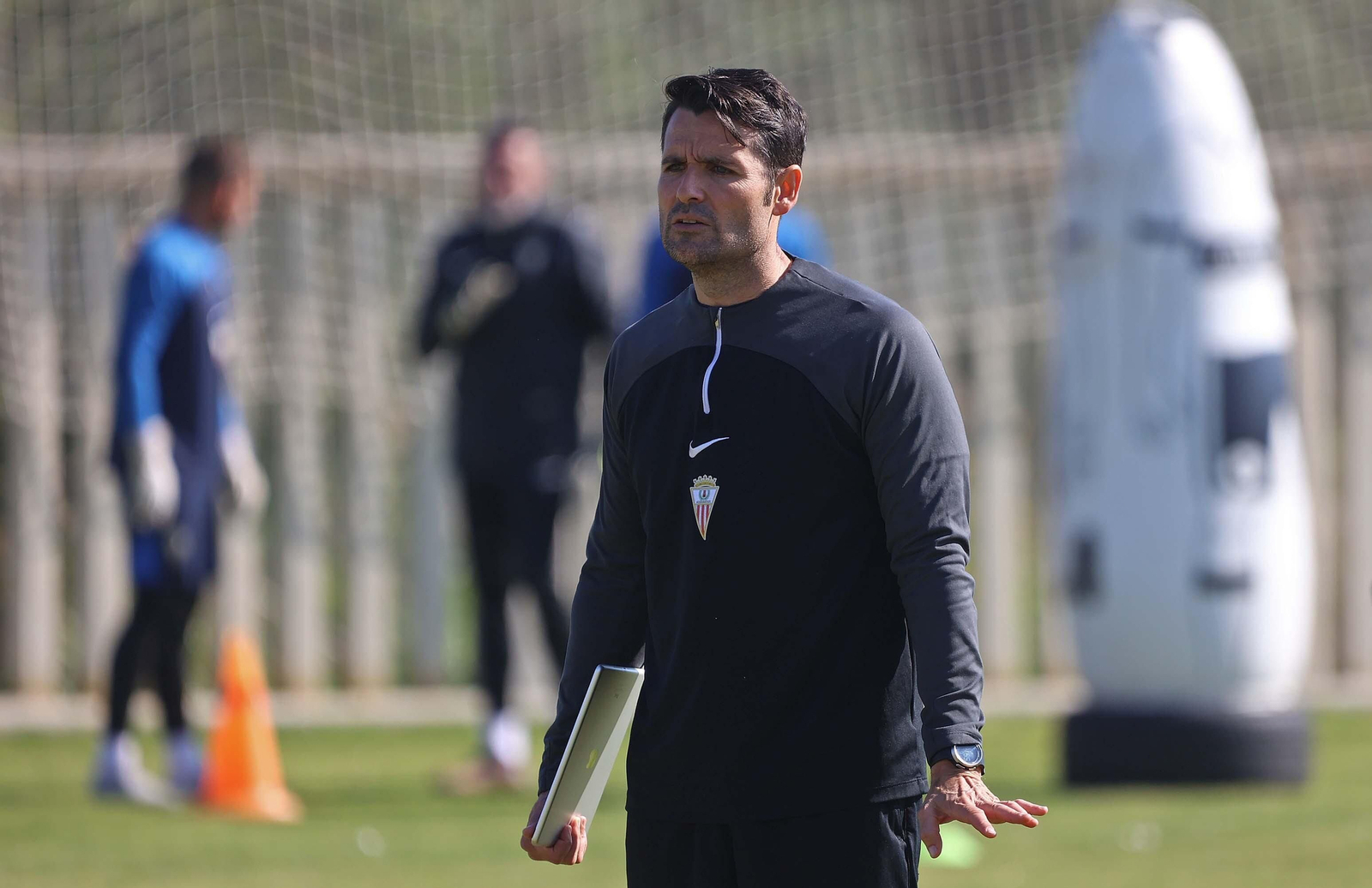 Imágenes del entrenamiento del Algeciras CF