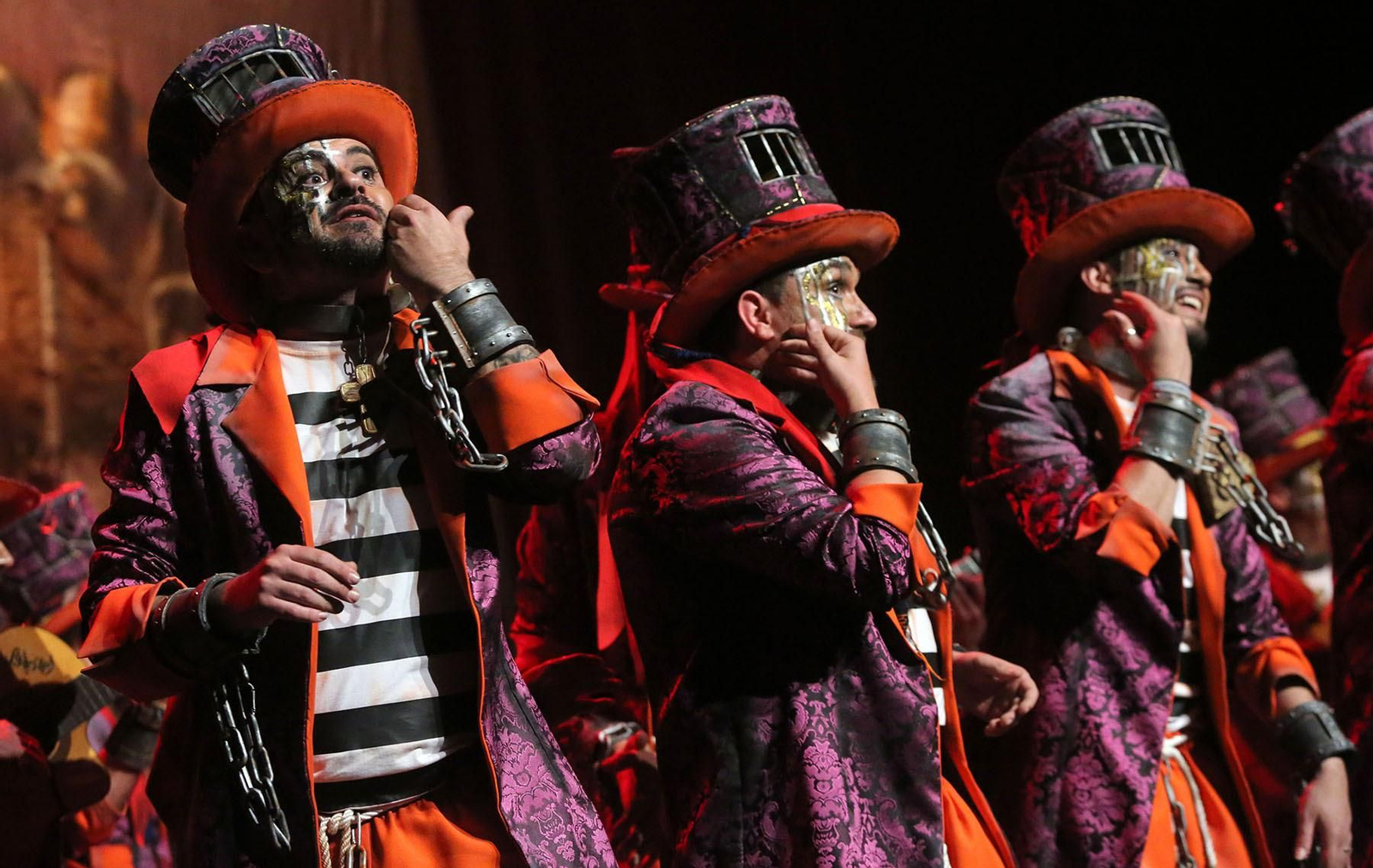 Cuarto día de preliminares del Carnaval Colombino en imágenes