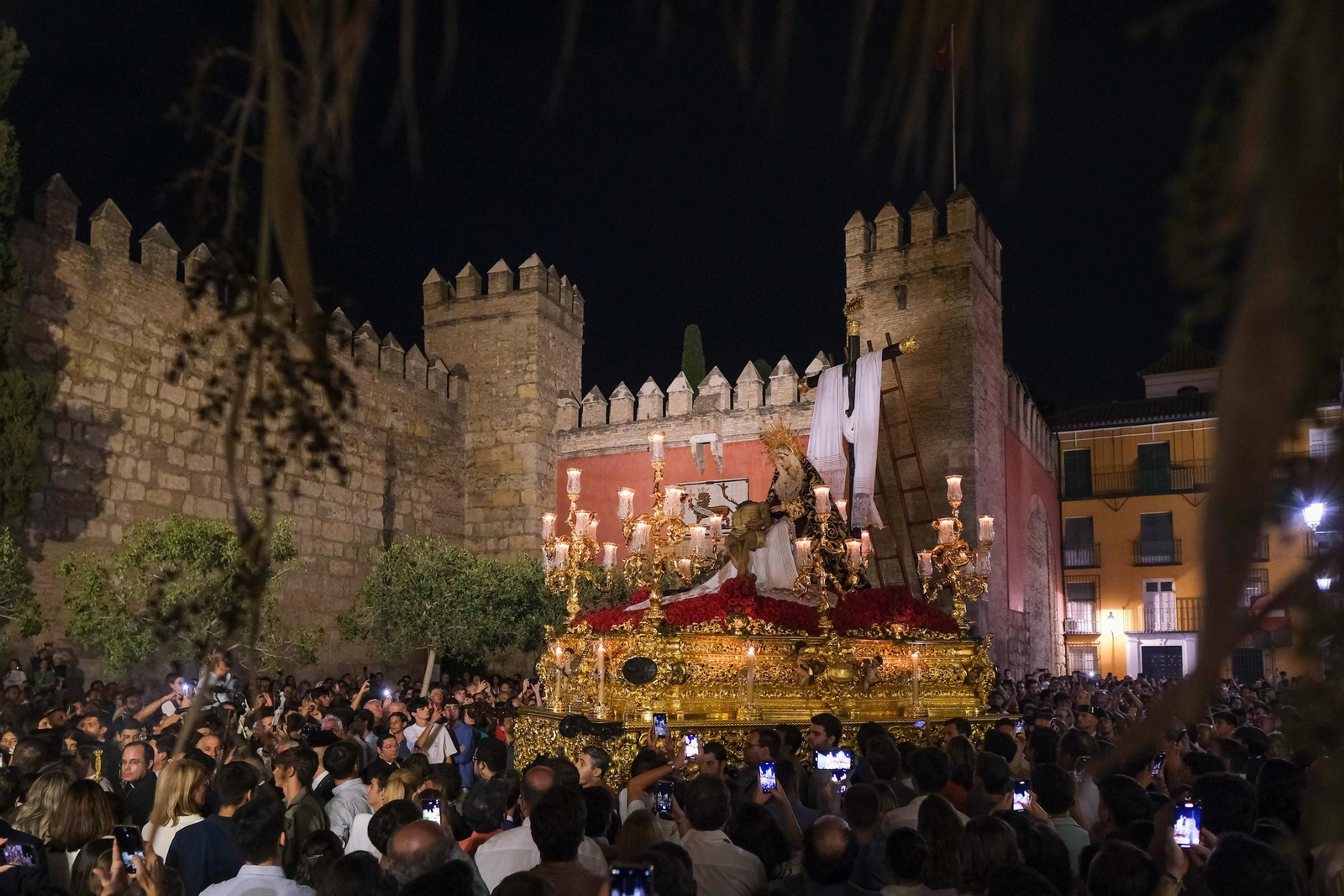 Traslado de la Virgen de la Piedad del Baratillo a la Catedral para su coronación