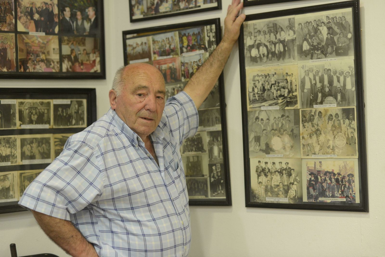 Dionisio Llaca en La Estrella para una entrevista que le hizo el recordado Emilio López en 2013.