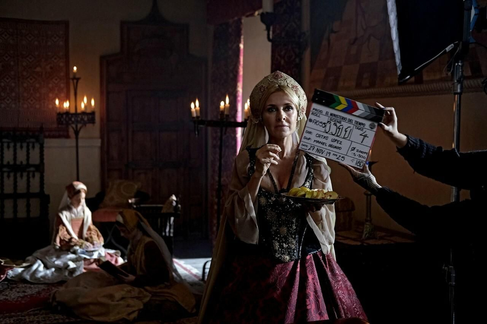 Cayetana Guillén Cuervo es Irene, y parece entrar en aventuras medievales