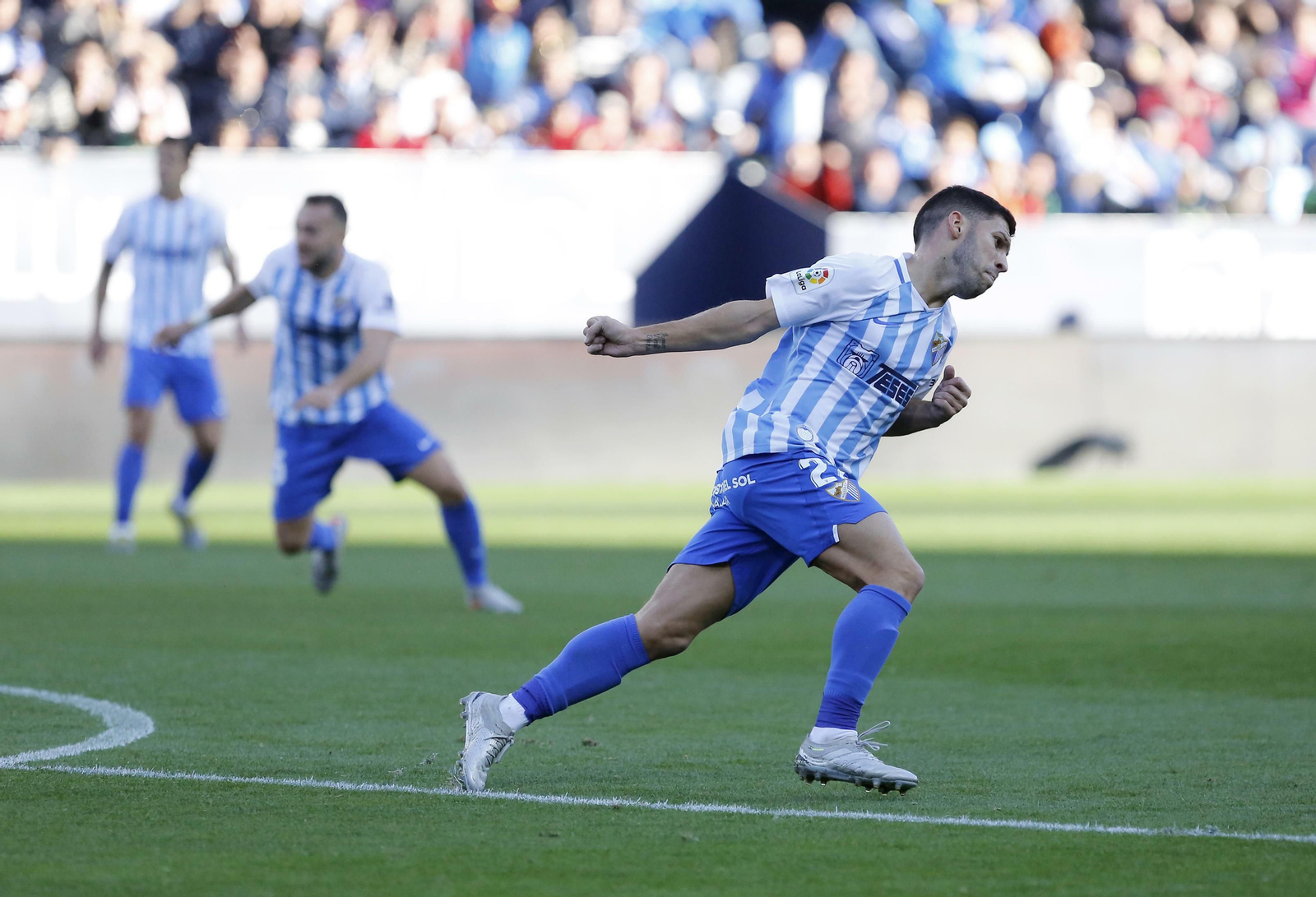 Las fotos del Málaga CF-Elche Las fotos del Málaga CF-Elche