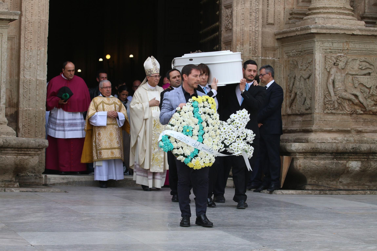 Las imágenes del funeral de Gabriel