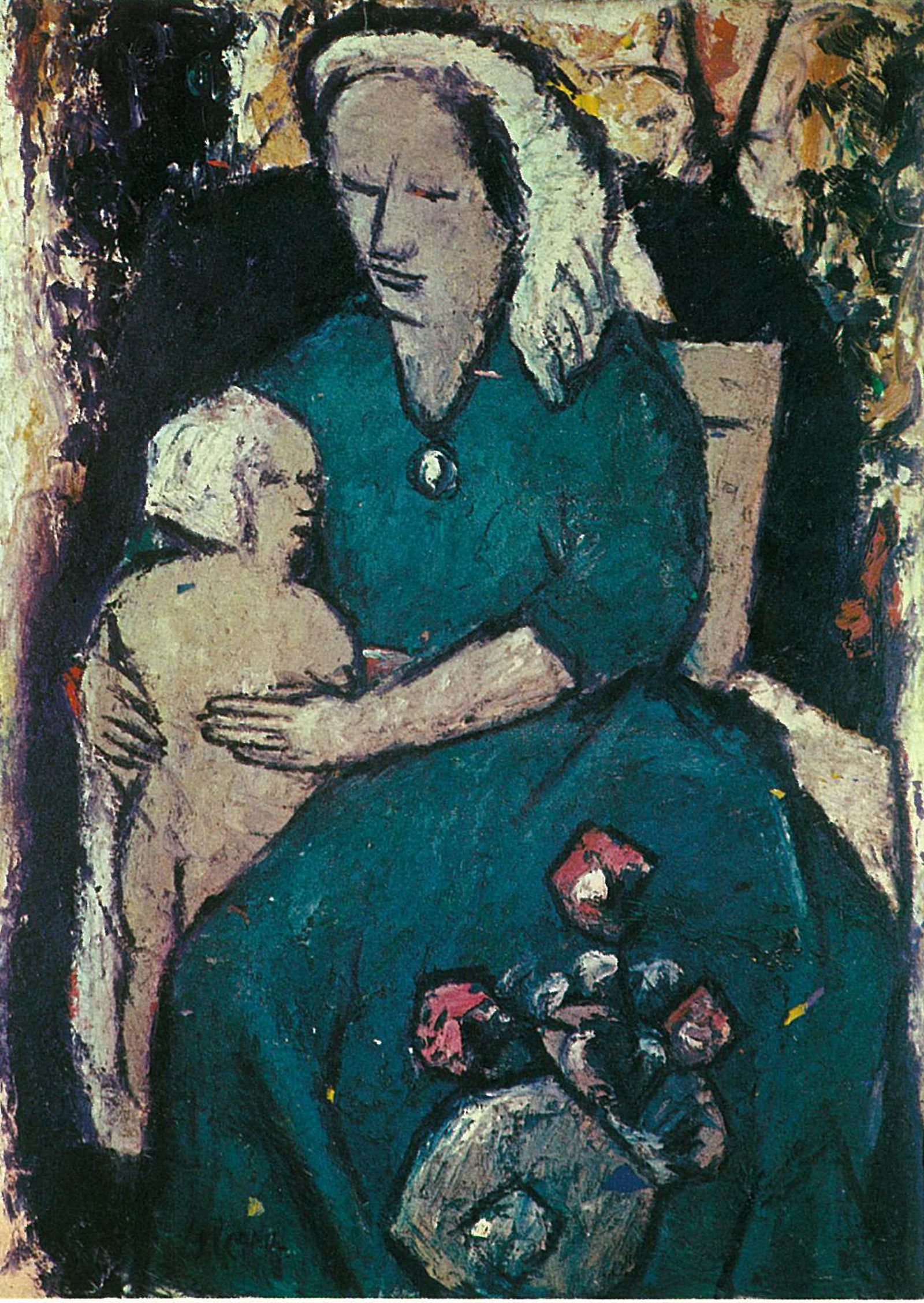 Mujer con niño