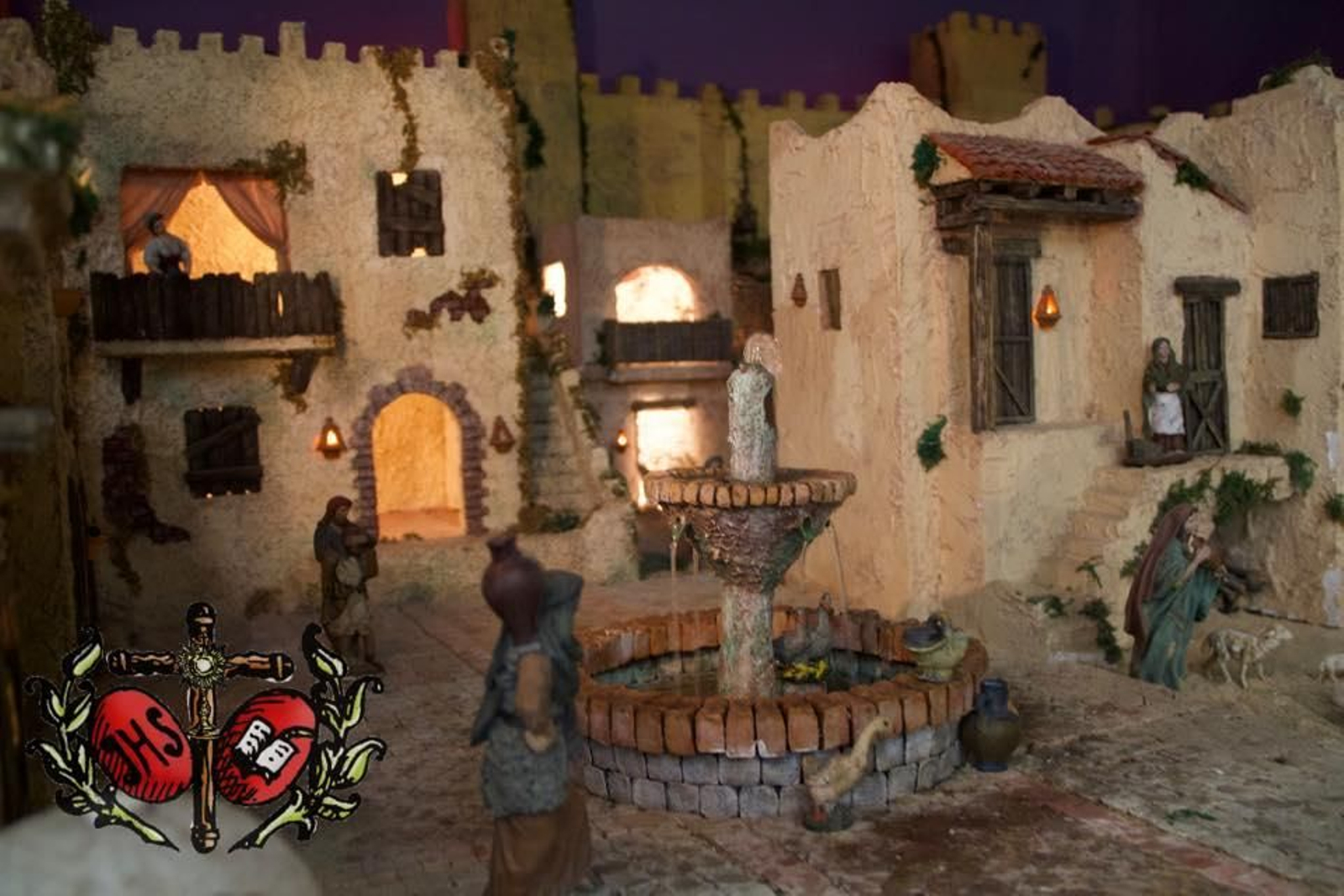 Belén de la Hermandad del Perdón en anteriores Navidades