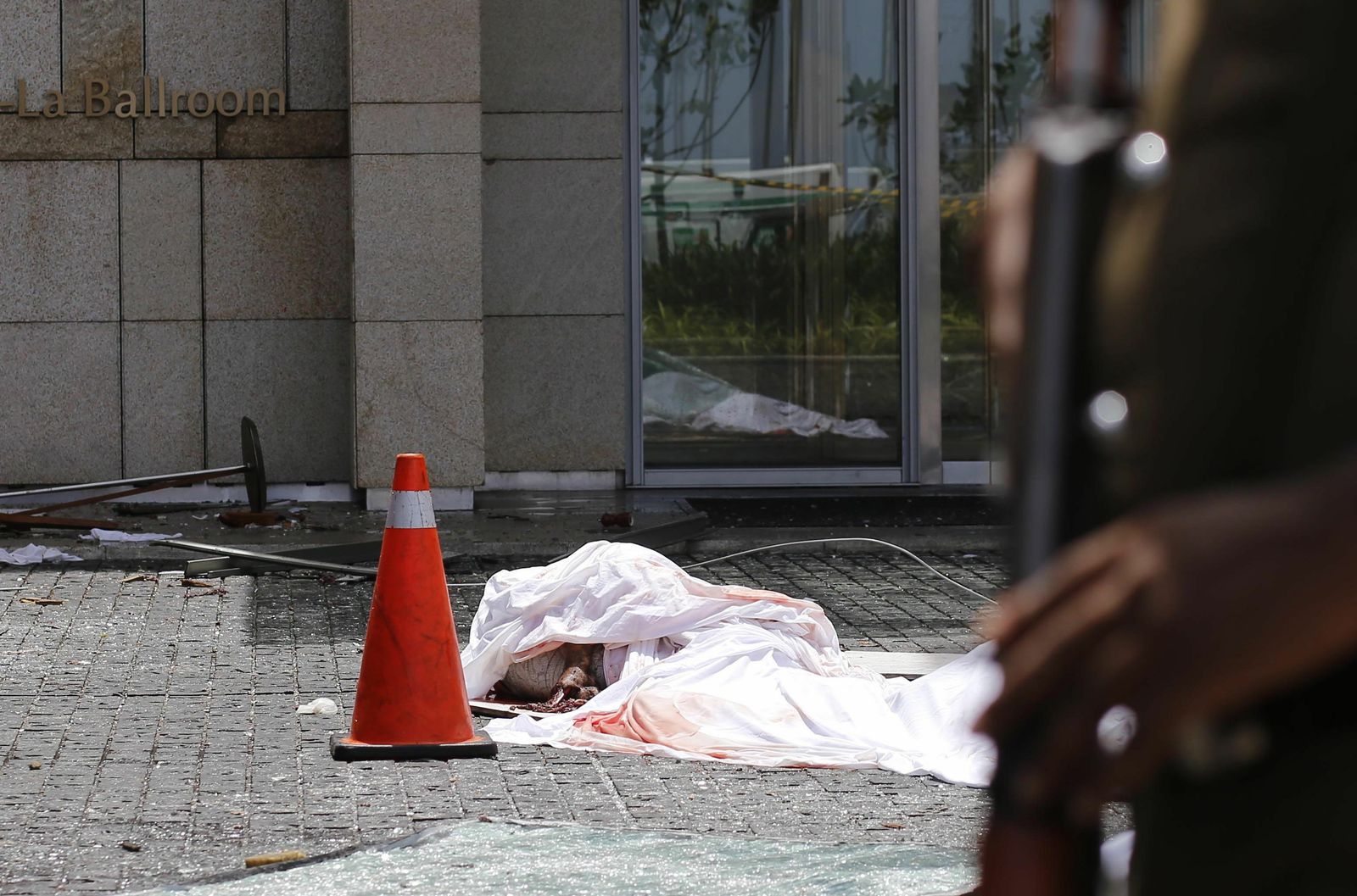 Imágenes de las consecuencias de las explosiones en Sri Lanka