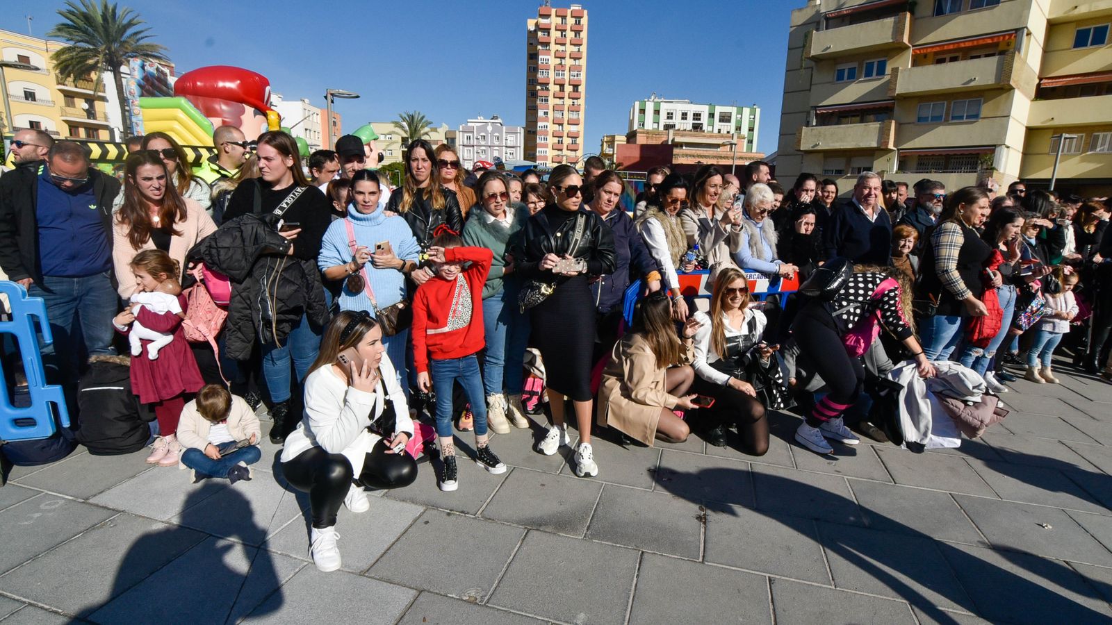 Flash mob flamenco en la Plaza de la Constitución de La Línea