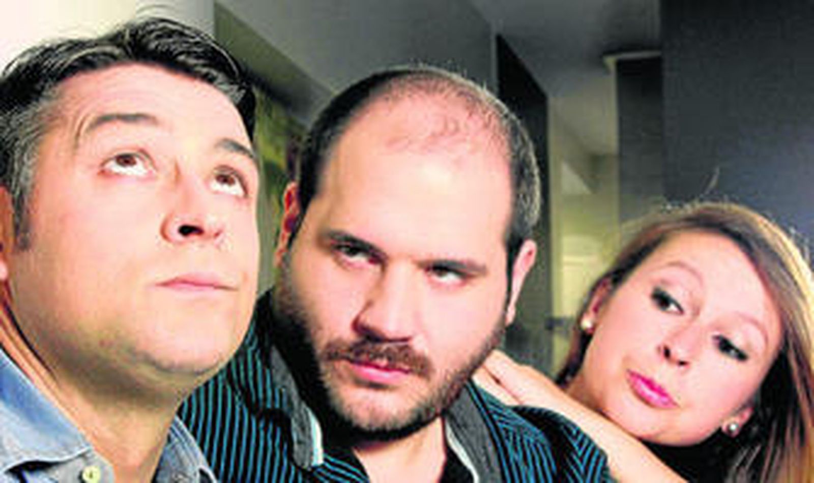 Andrés Padilla, Sergio Sánchez y Rocío Ortiz, en 'Dígame'.