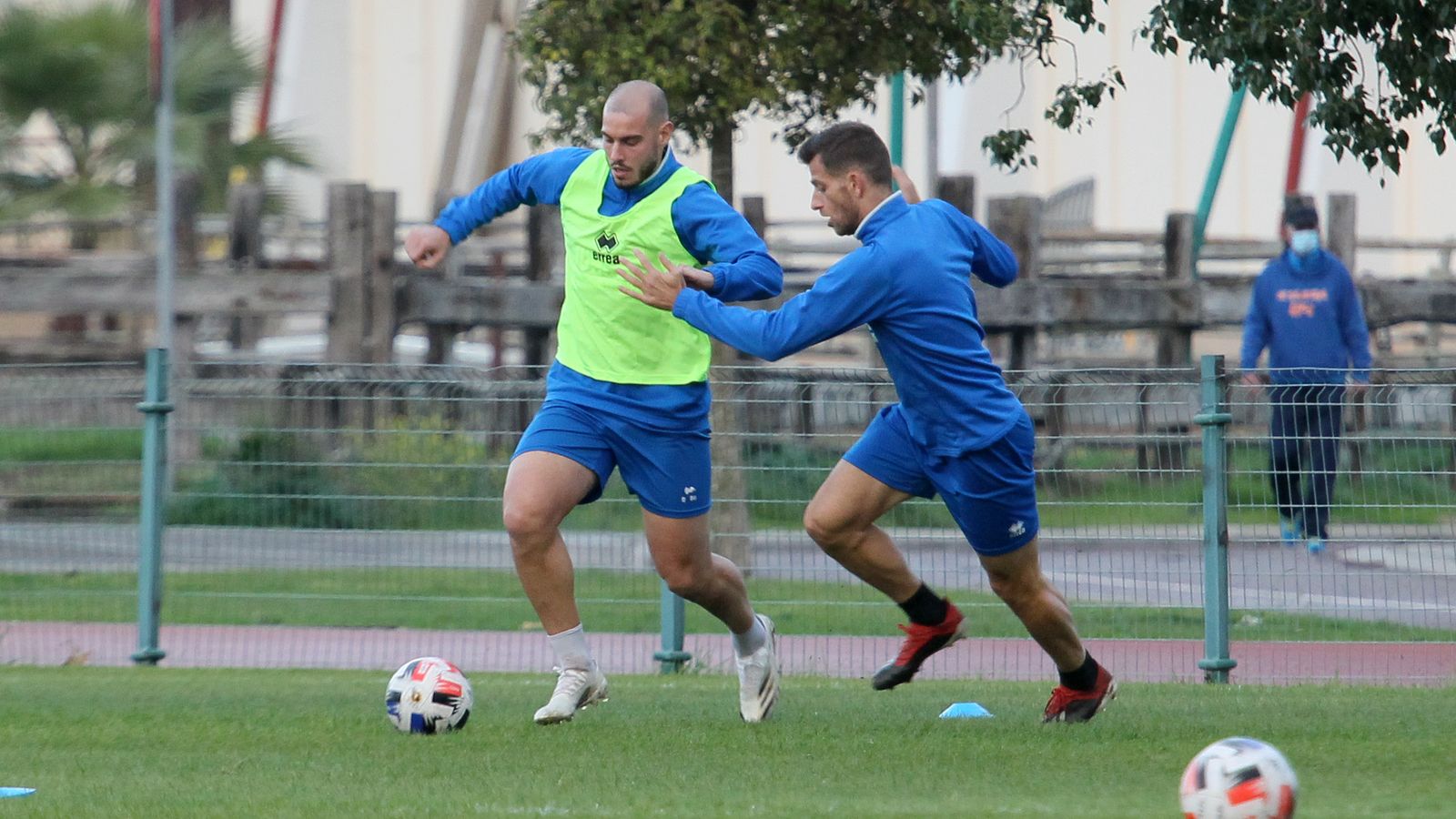 Entreno del Xerez DFC en el campo 'Pepe Ravelo'
