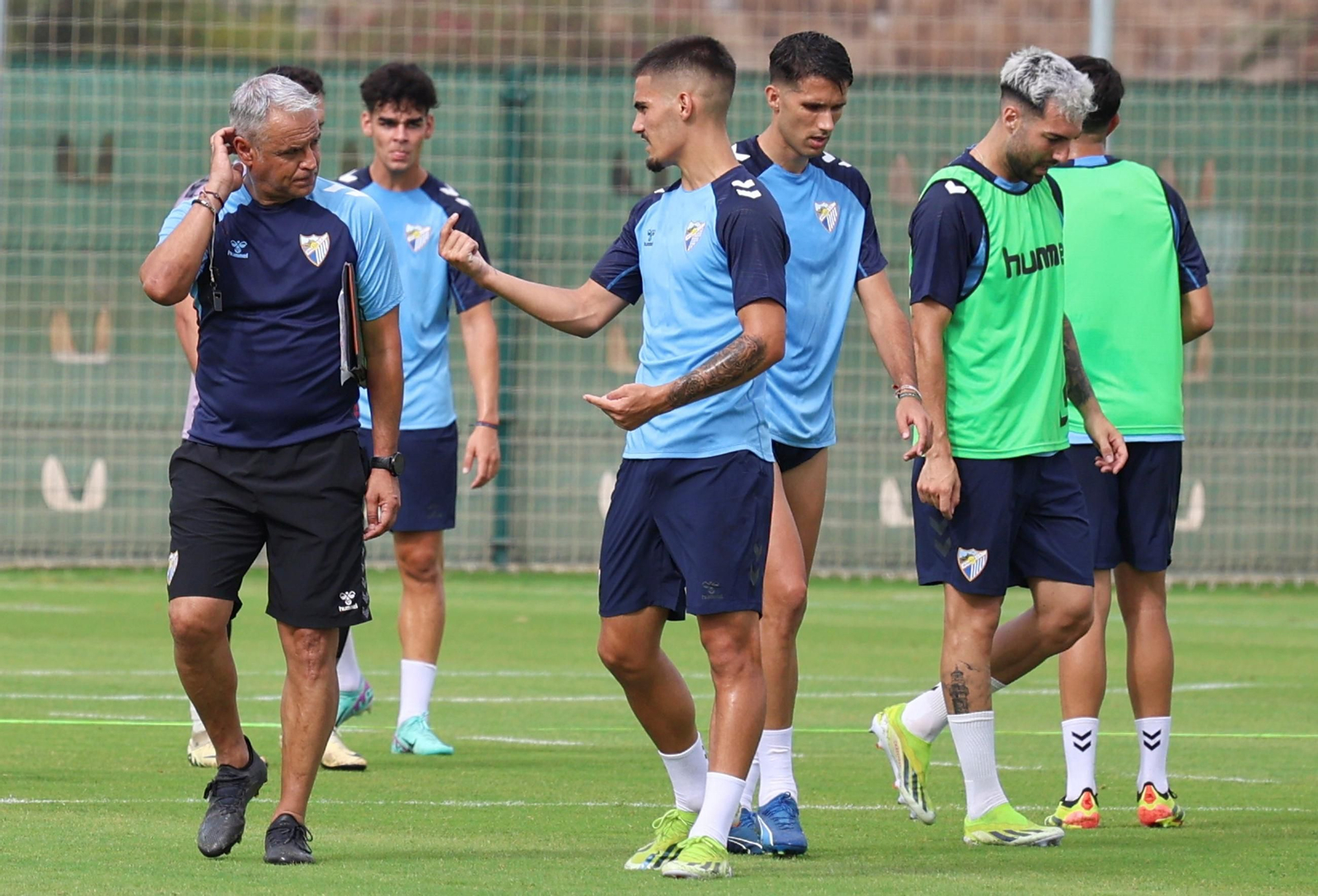 El paso de Sergio Pellicer por el Málaga CF, en fotos
