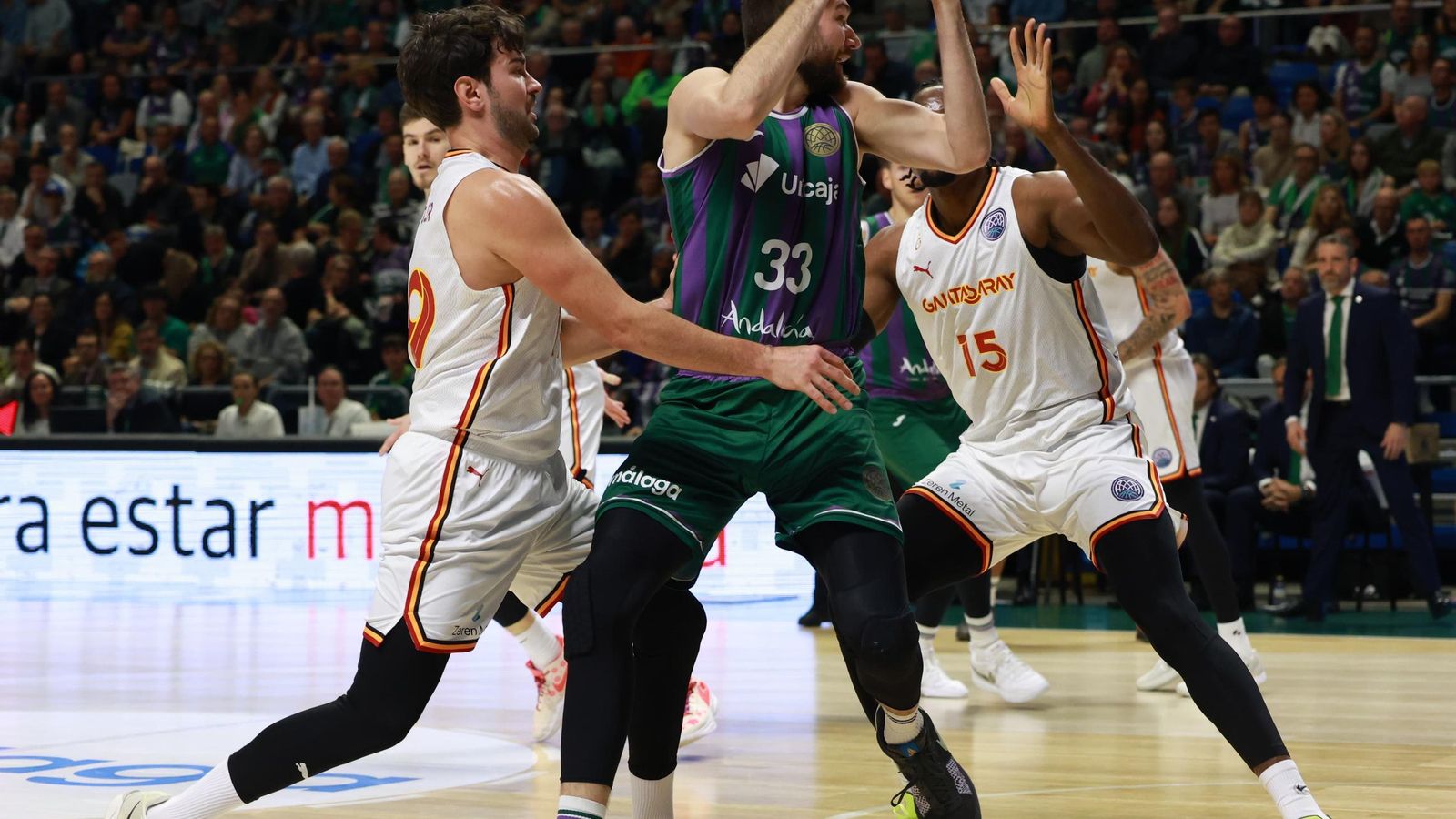 Las fotos del Unicaja-Galatasaray de BCL