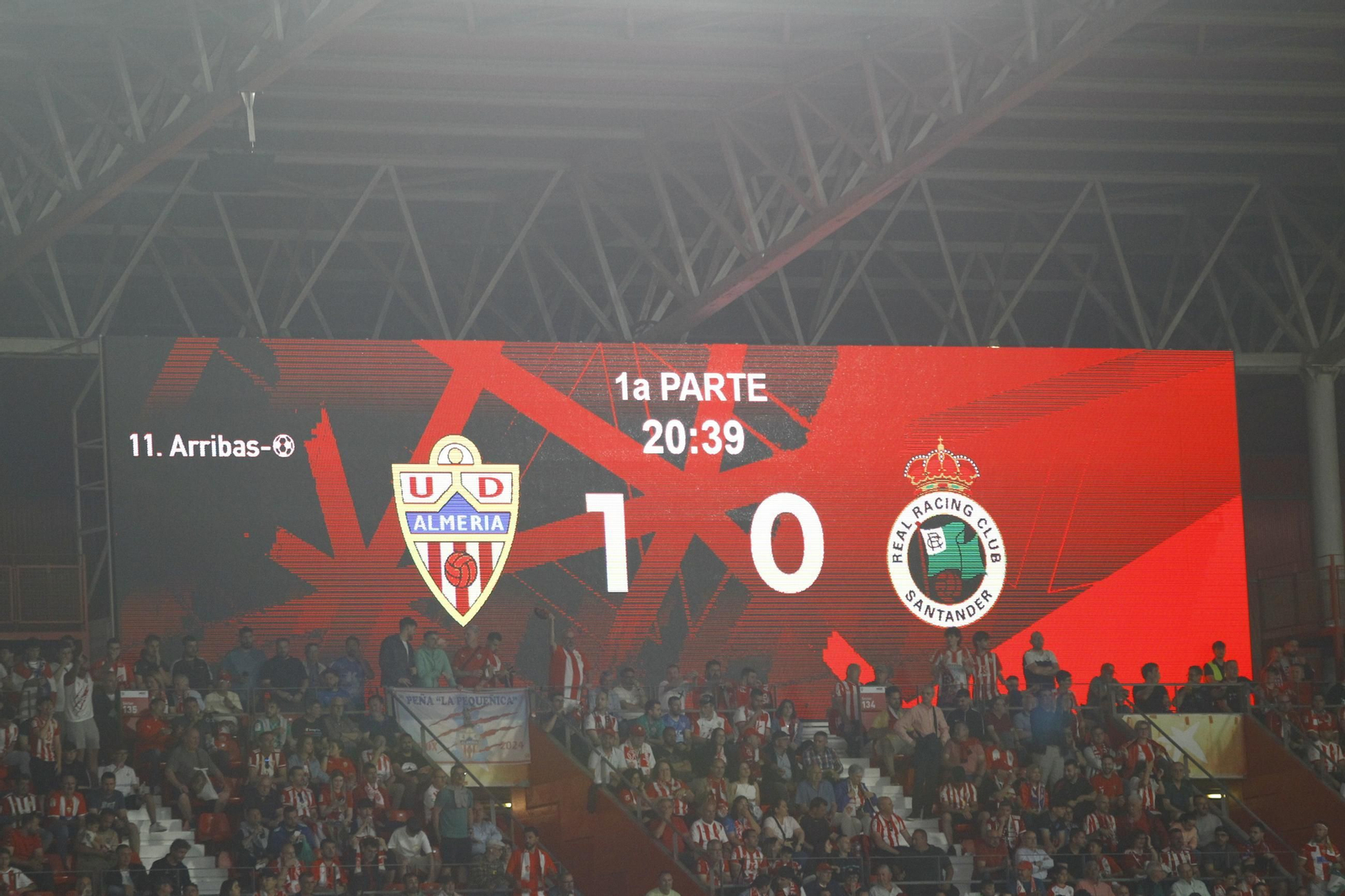 U.D. Almería-Racing de Santander, en imágenes