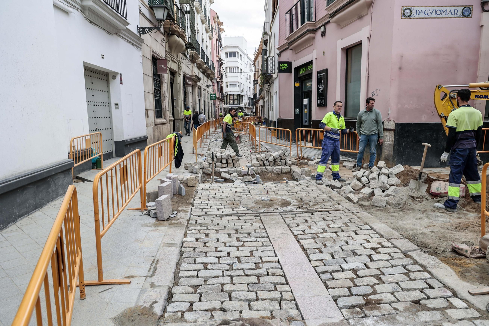 Así avanzan las obras en la calle Zaragoza