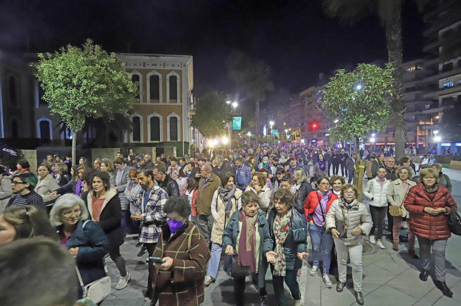 Imágenes de la manifestación del 8 de marzo, Día Internacional de la Mujer