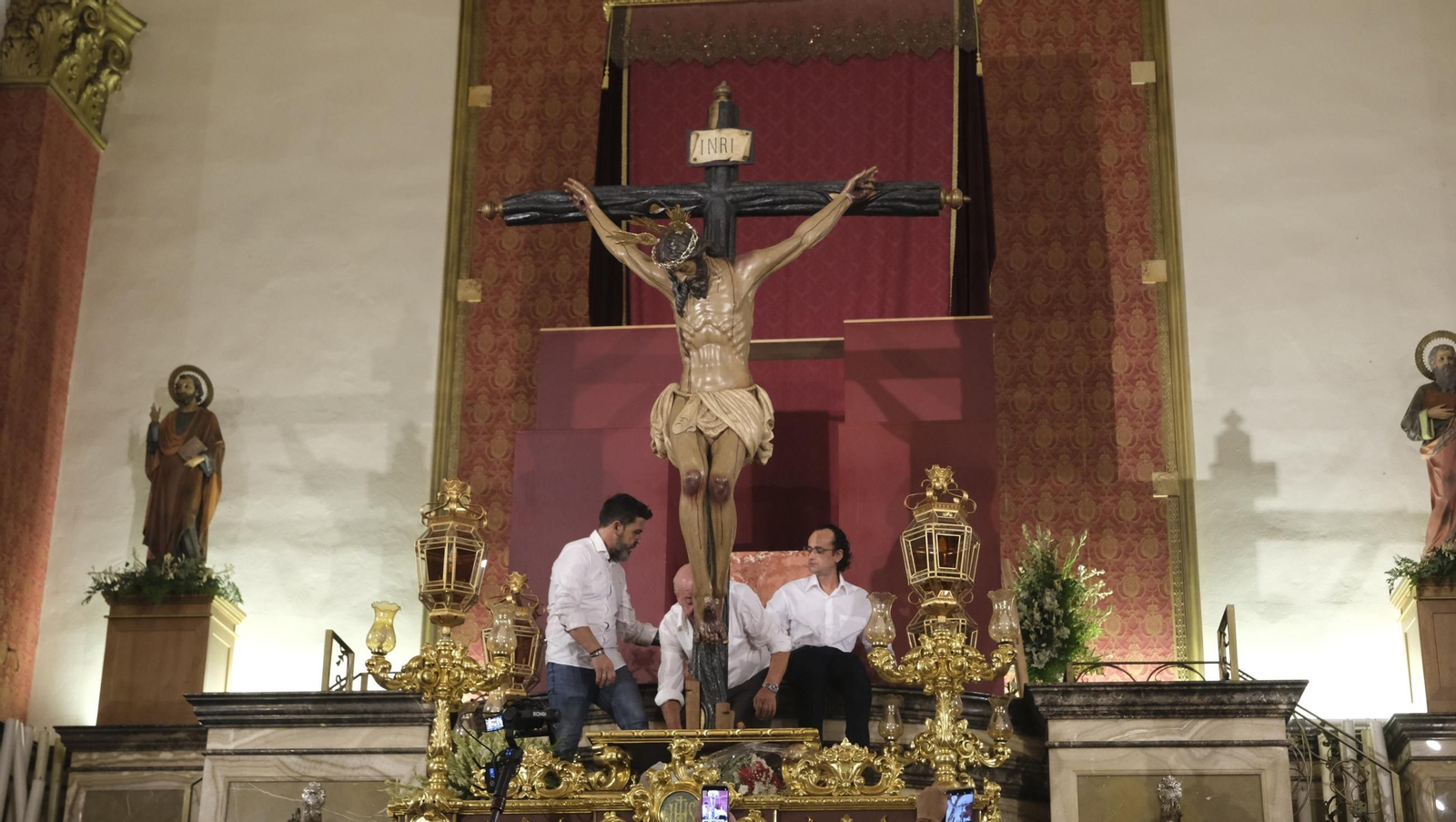 Las imágenes del Cristo de la Luz, en Dalías