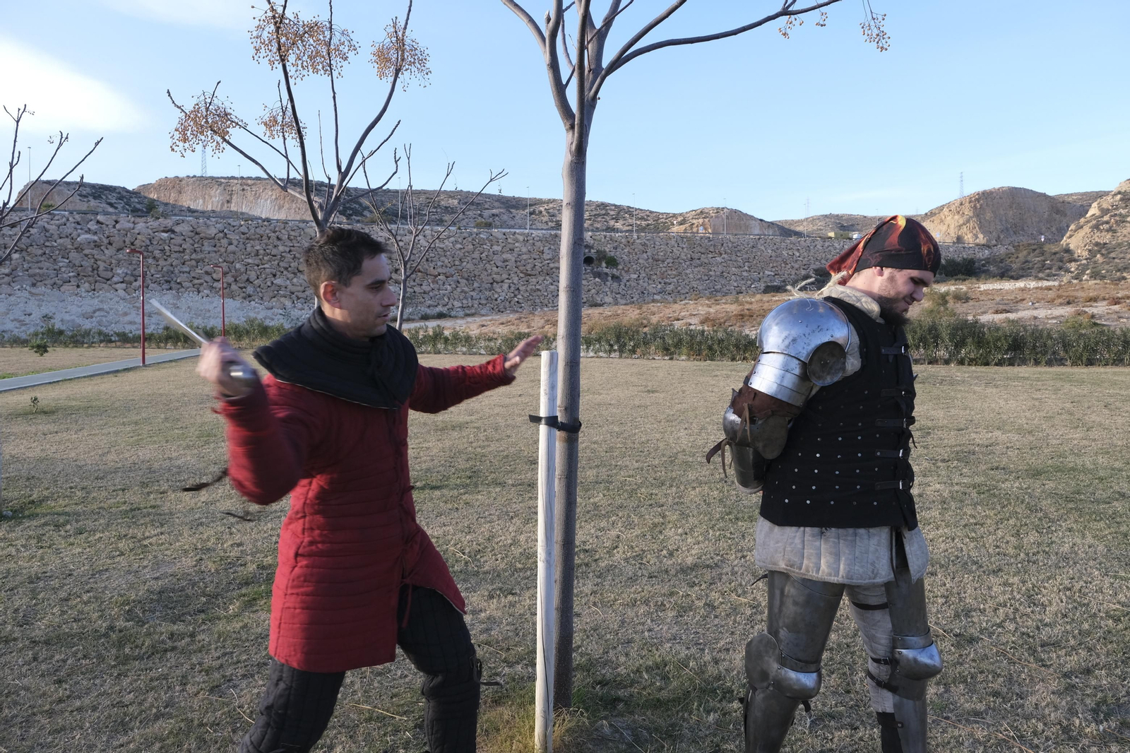 Fotogalería de los combates medievales en Almería