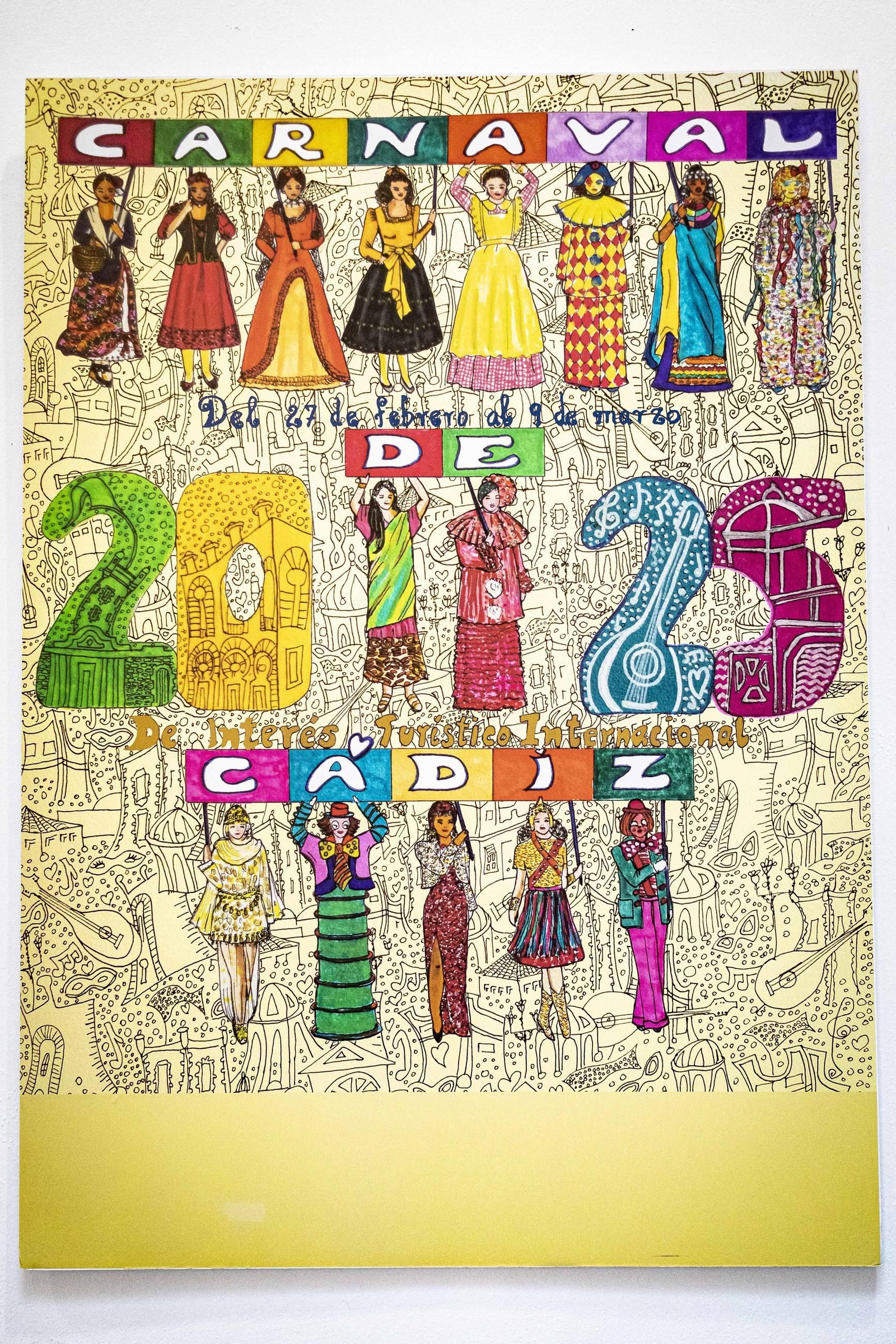 Los 26 carteles de un concurso del Carnaval de Cádiz para nada