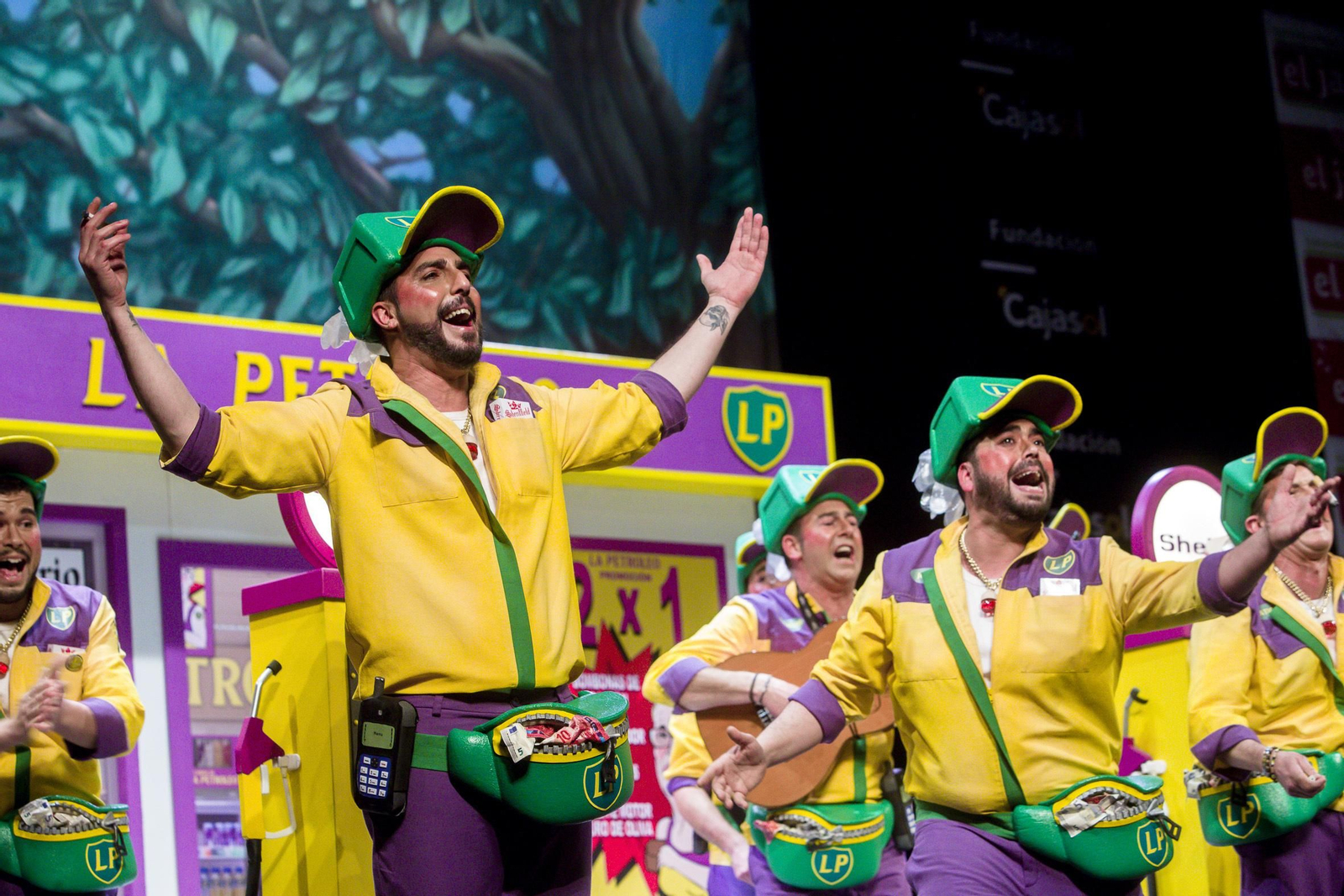 Chirigota Los niños de la petróleo.