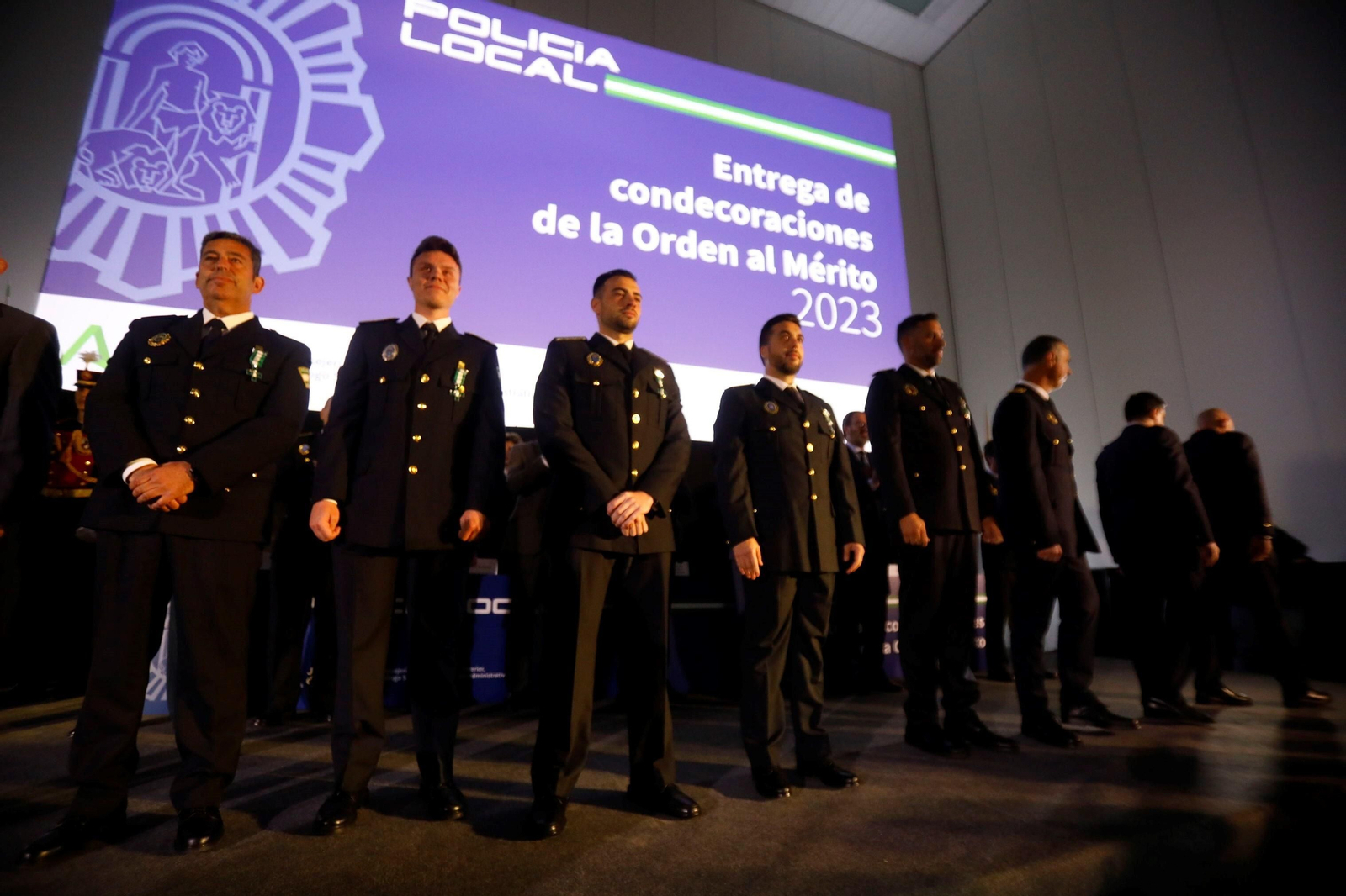 Entrega de la Orden al Mérito de la Policía Local de Andalucía, en imágenes