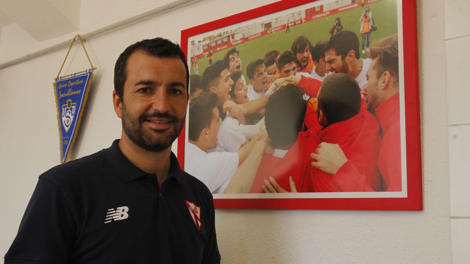 Diego Martínez, en su etapa como técnico del Sevilla Atlético
