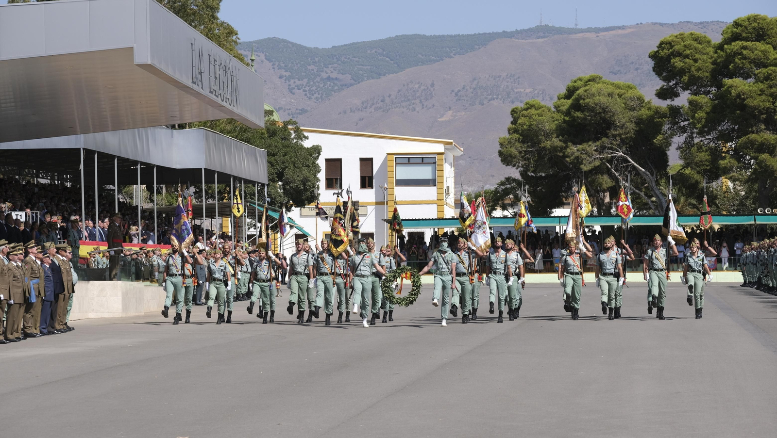 Imágenes del 102 aniversario de La Legión en Almería