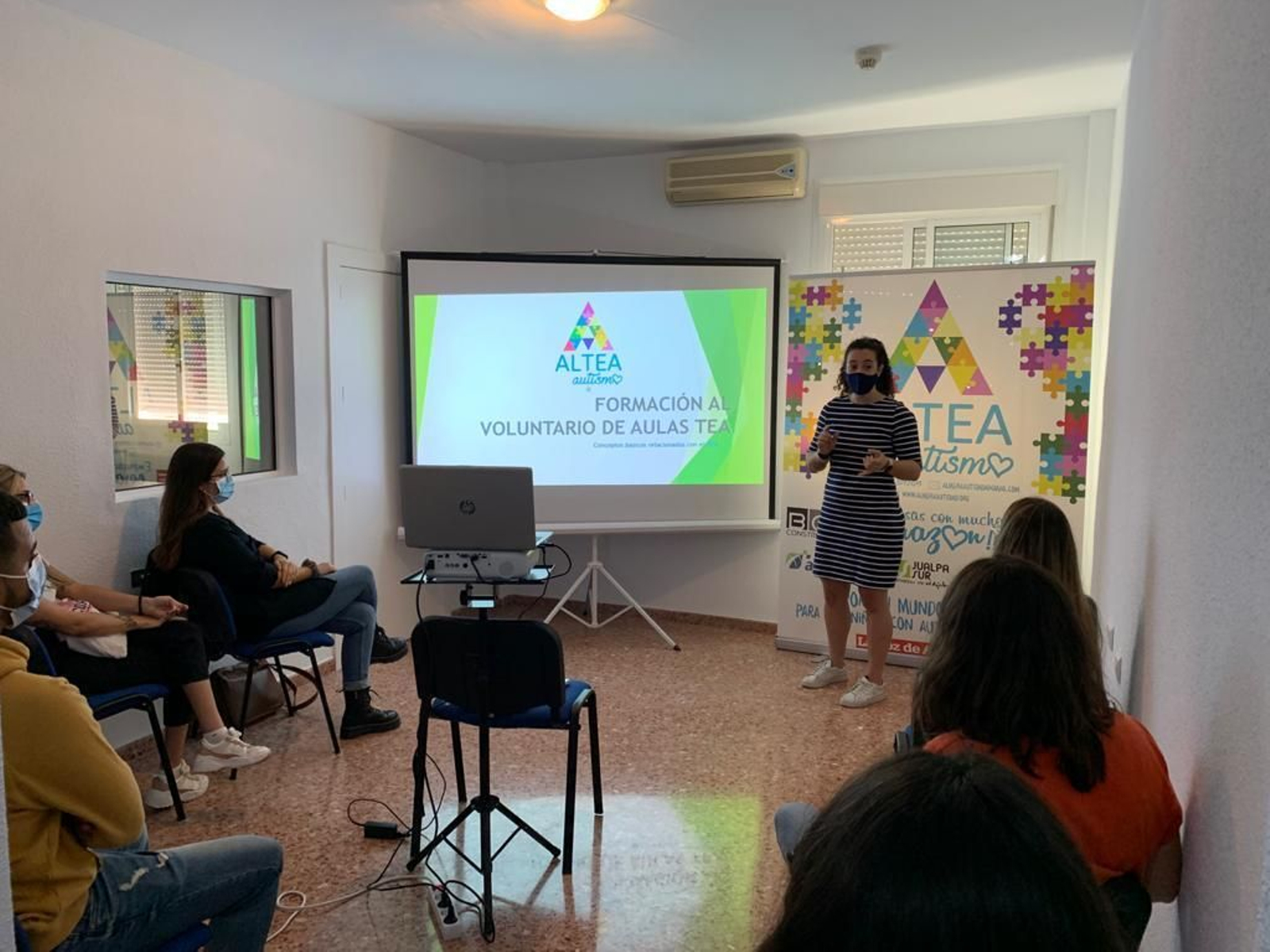 Imagen de una de las formaciones presenciales impartidas por Altea.