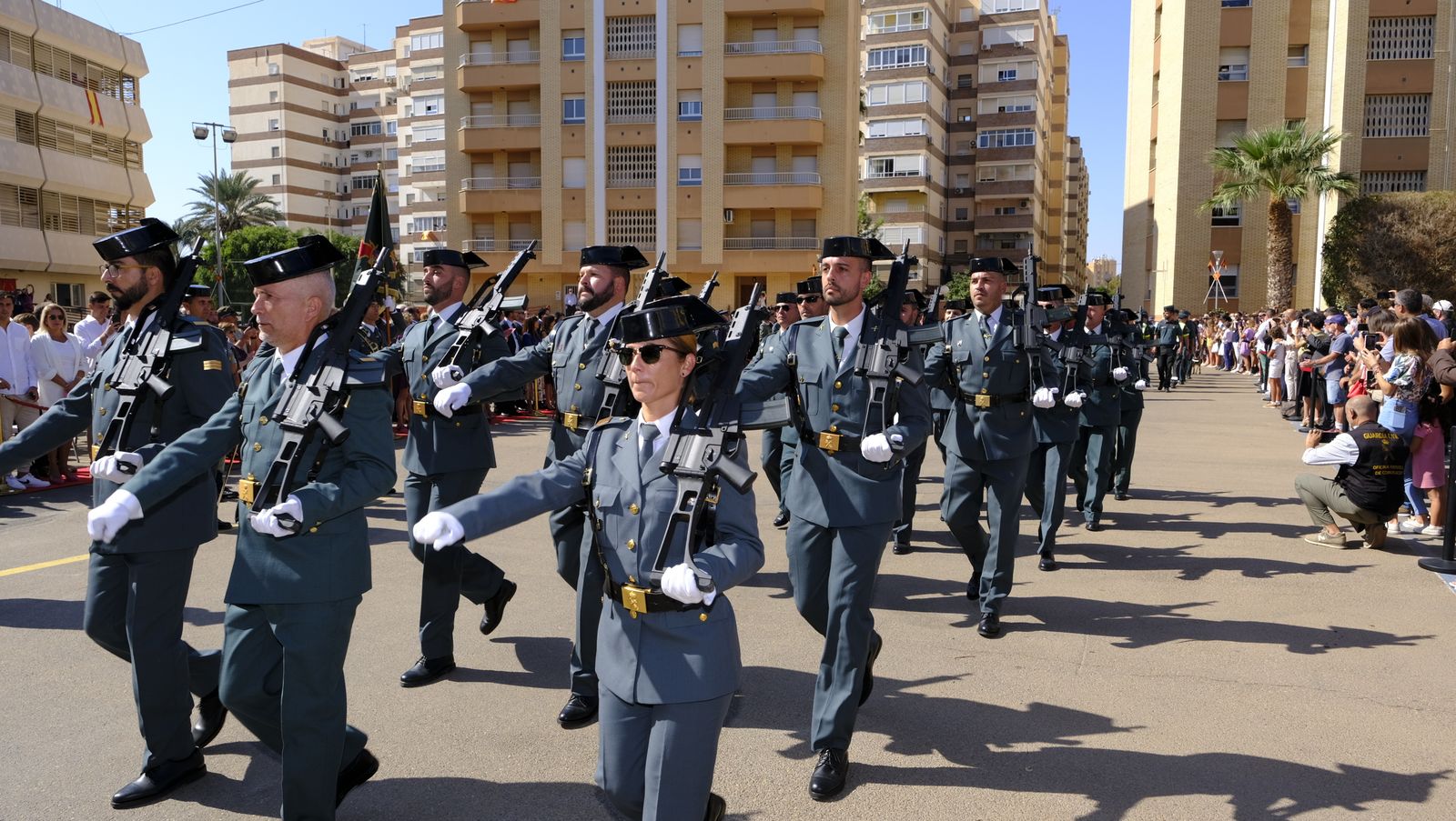 Imágenes de la Festividad del Pilar en la Comandancia de la Guardia Civil de Almería