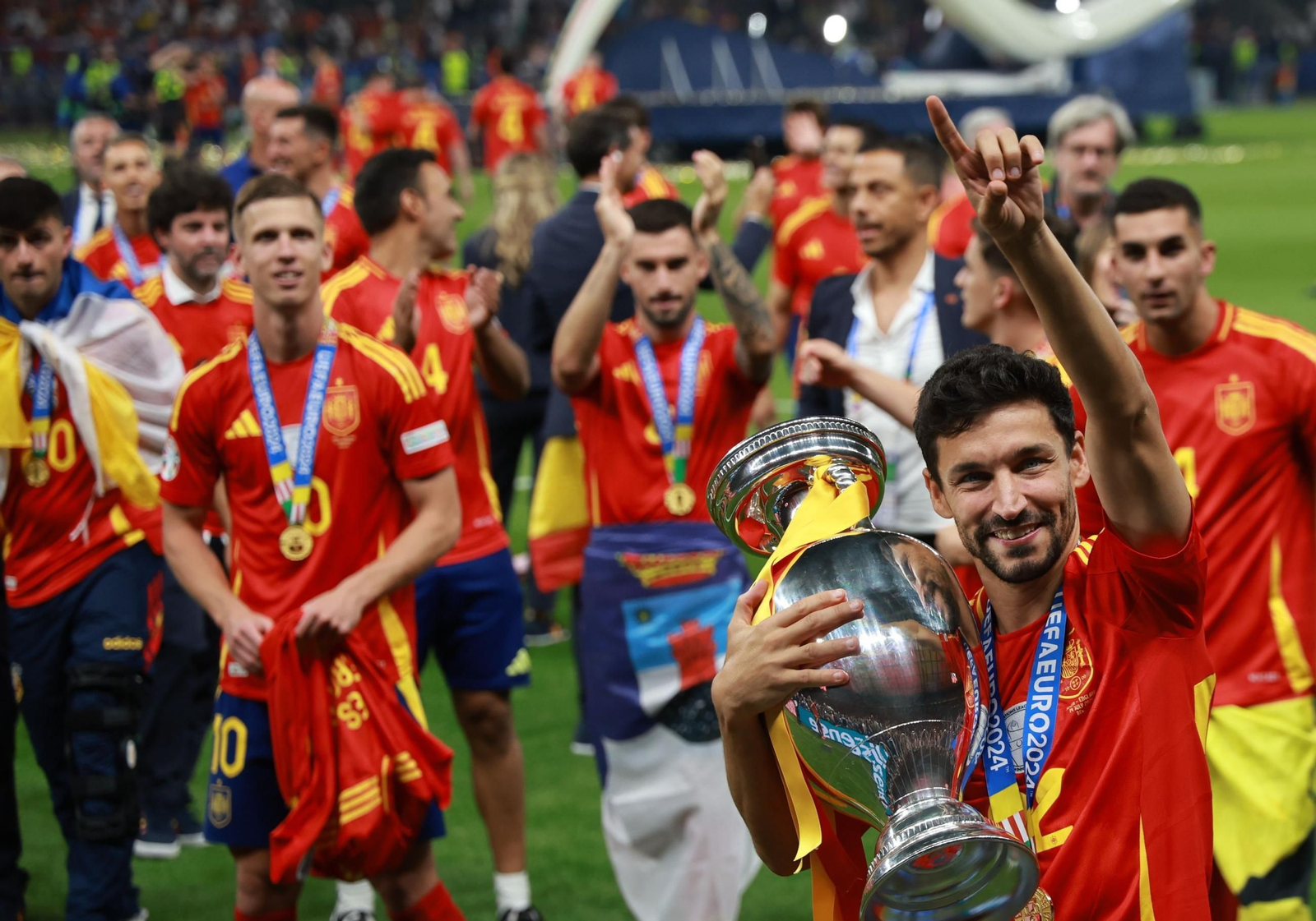 Las fotos del título de España ante Inglaterra