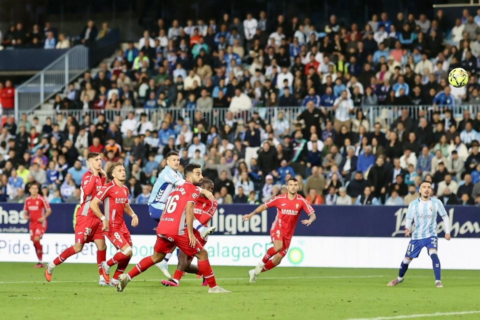 El Málaga CF-Córdoba, en fotos