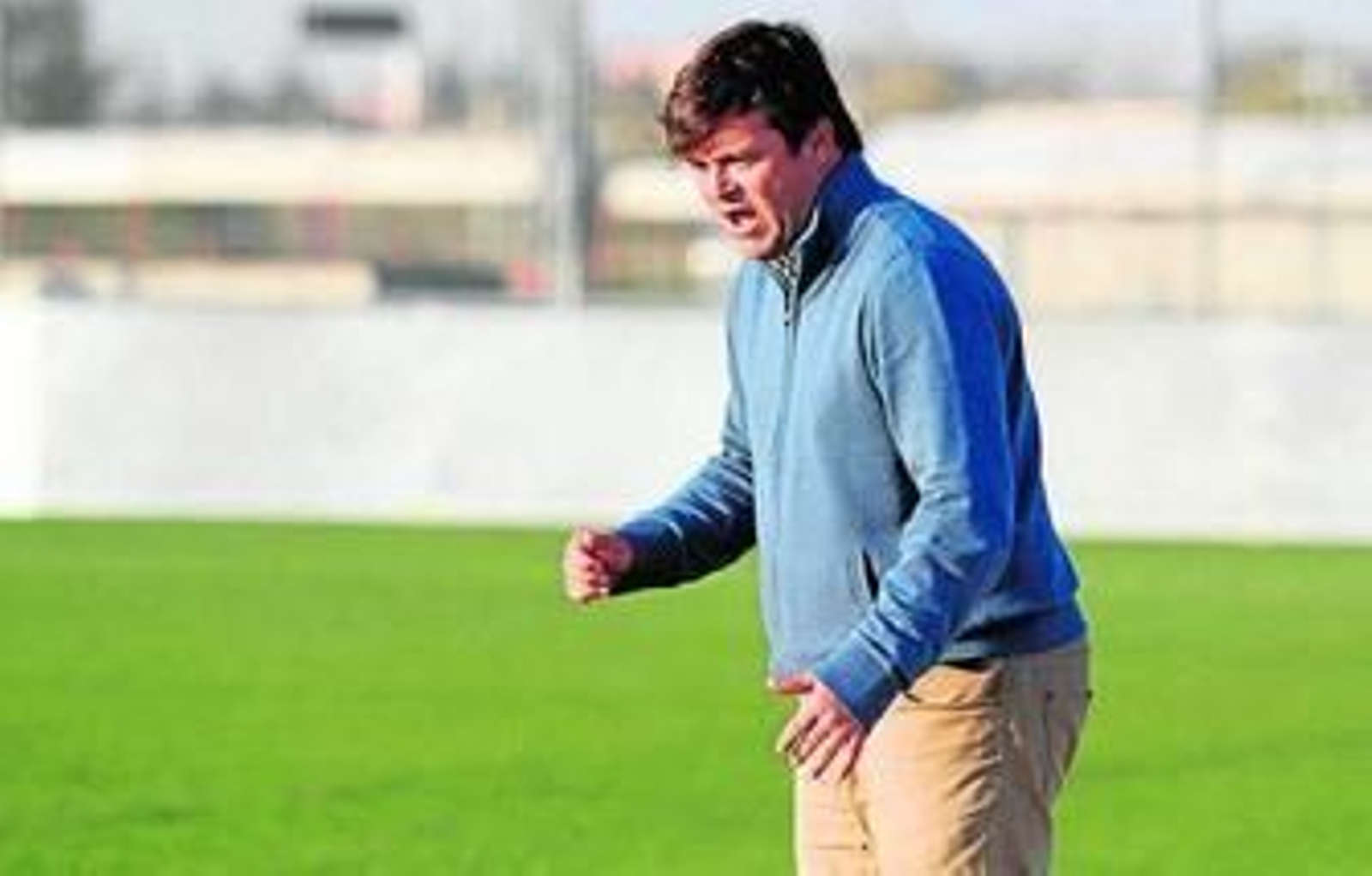 Chesco Pérez, el entrenador del Sevilla C.