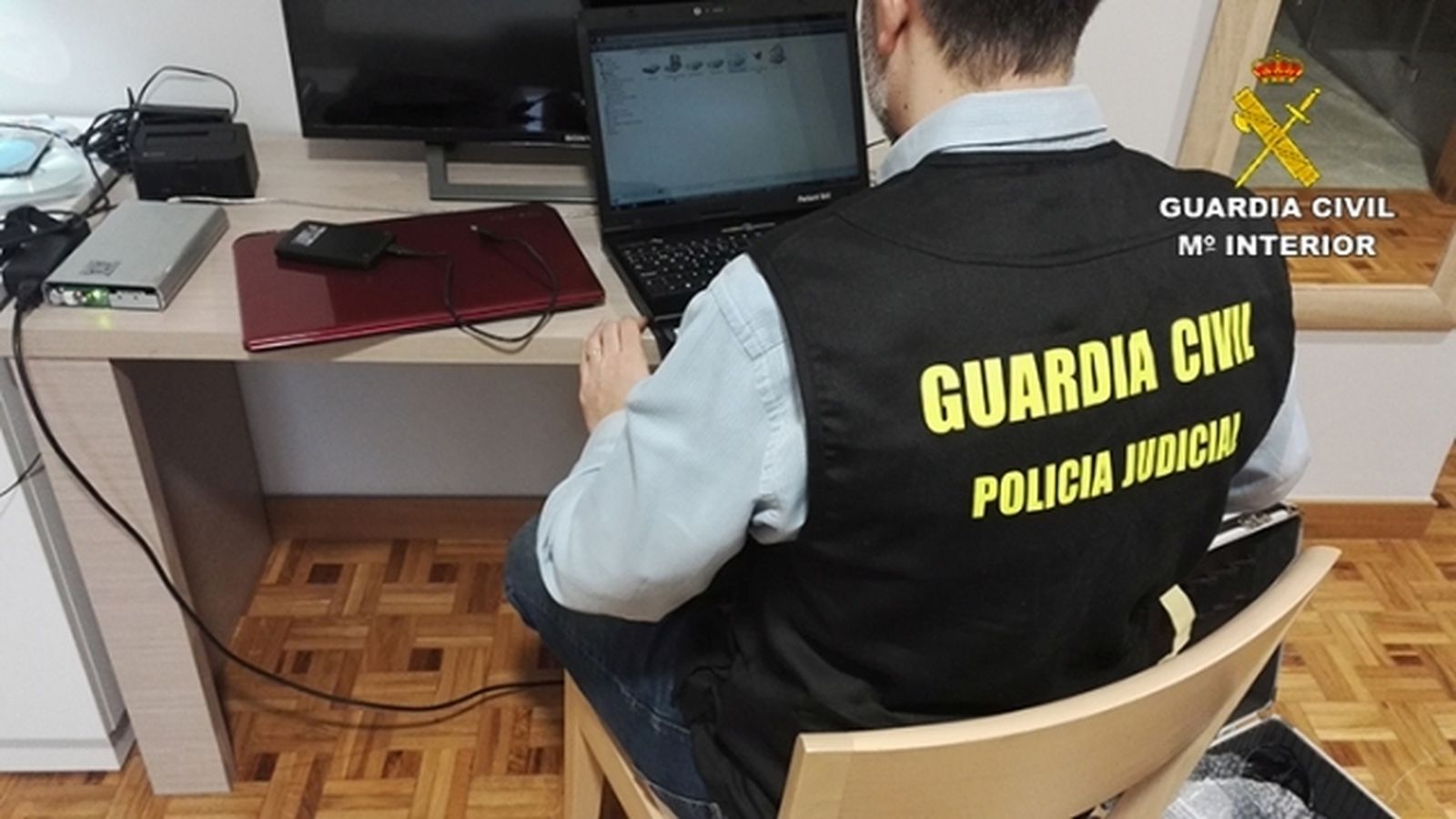 Un agente de la Guardia Civil.