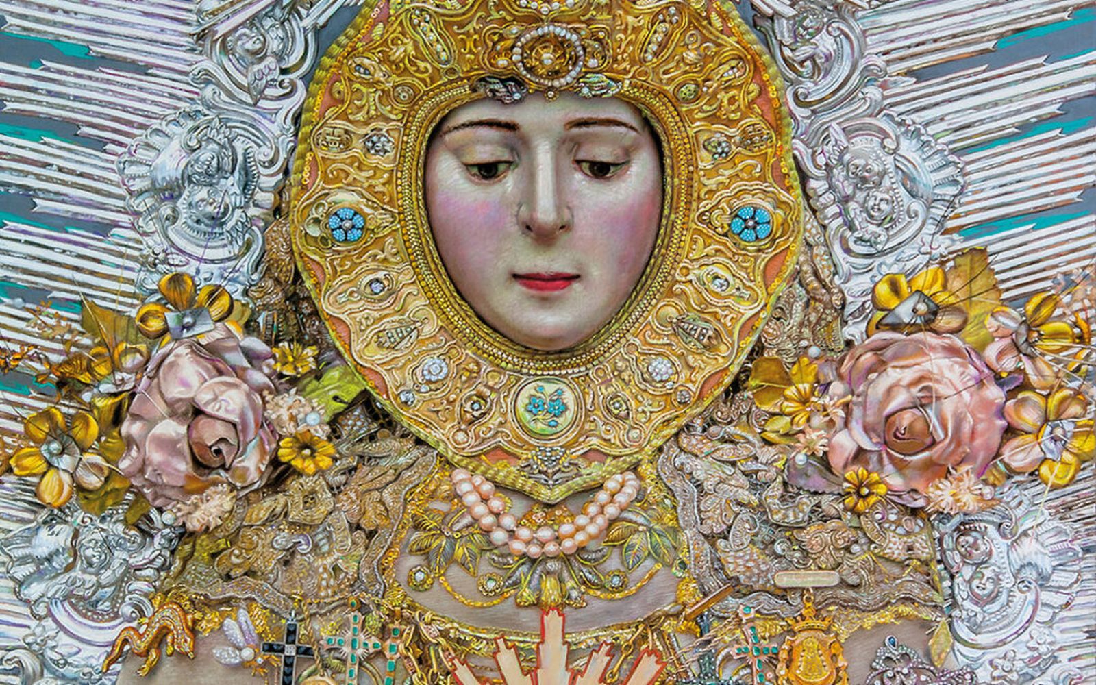 Cartel de la Exposición Jubilar Rocío.