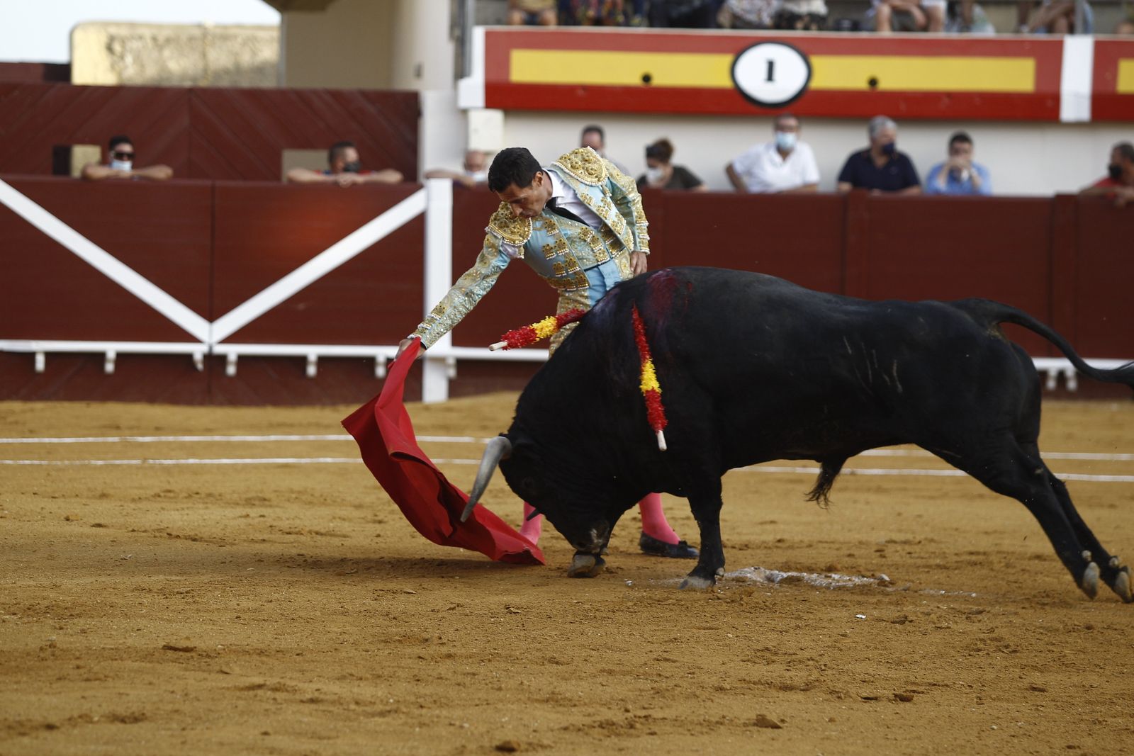 Corrida de toros del diestro Jesús de Almería en Vera.